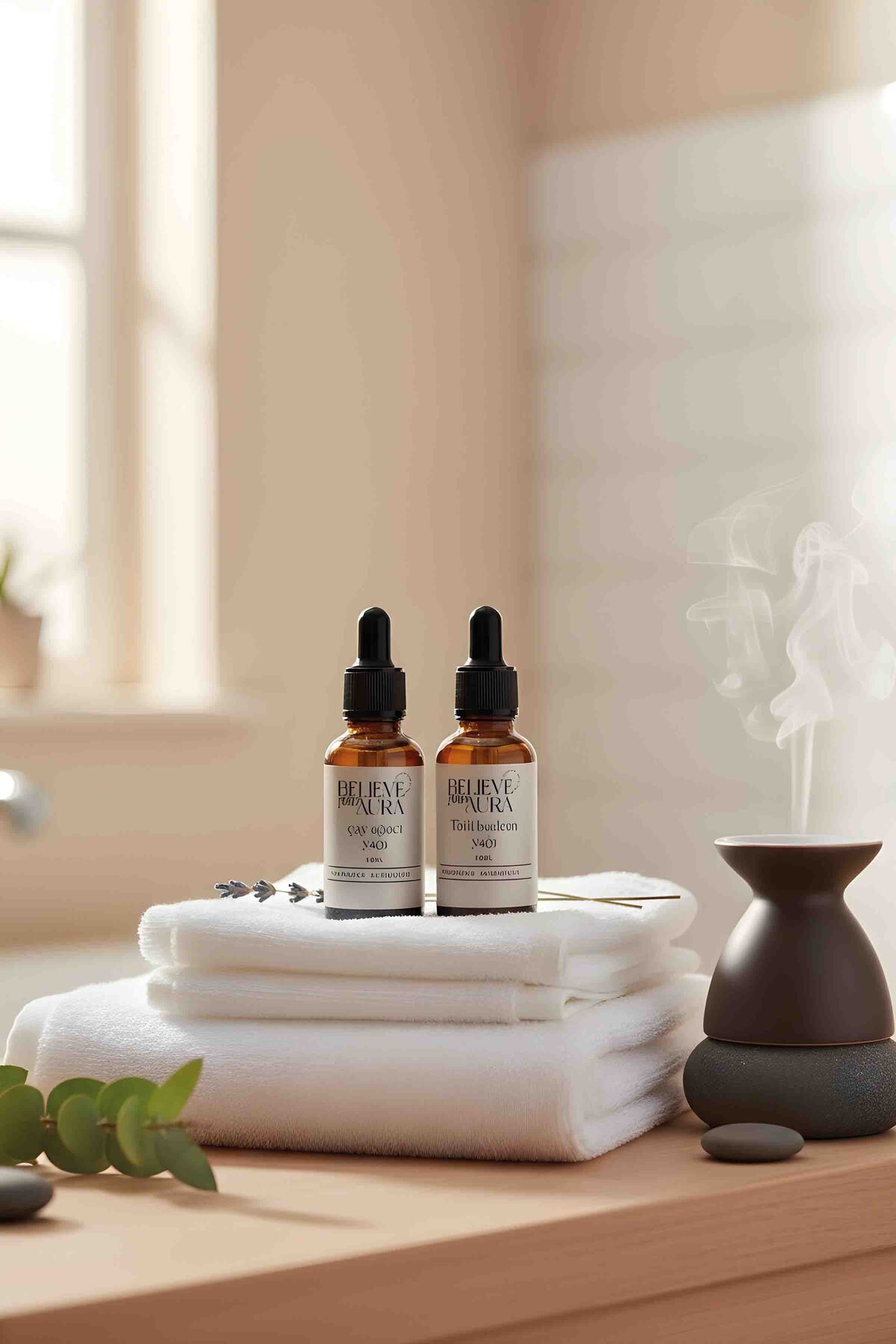 Çay Ağacı ve Badem Yağı Saç ve Cilt Bakım Seti - %100 Saf ve Doğal Arındırıcı Anti Aging - 2x10 ml — ATYSETCTBD — تصویر 3 از 6