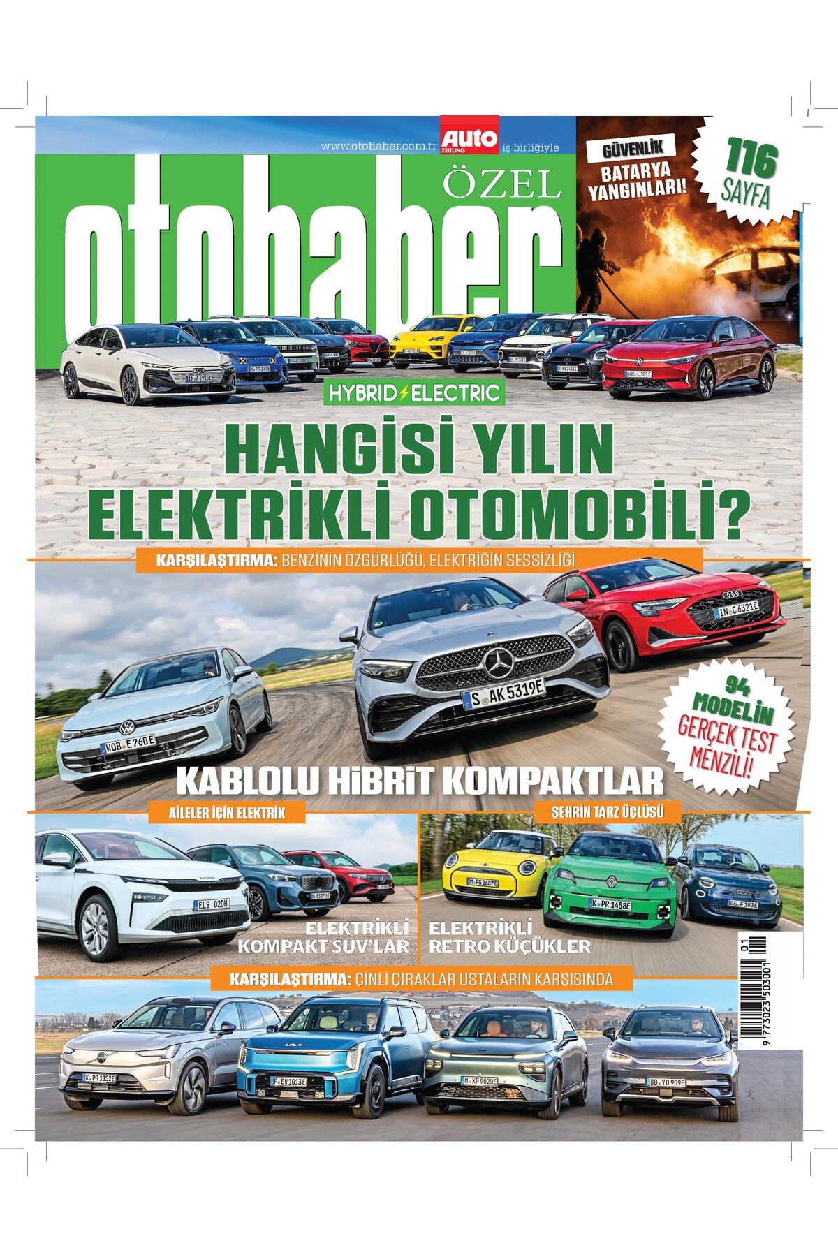 Turkuvaz Dergi OTOHABER HYBRID ELECTRIC 26-1 - Fiyatı, Yorumları