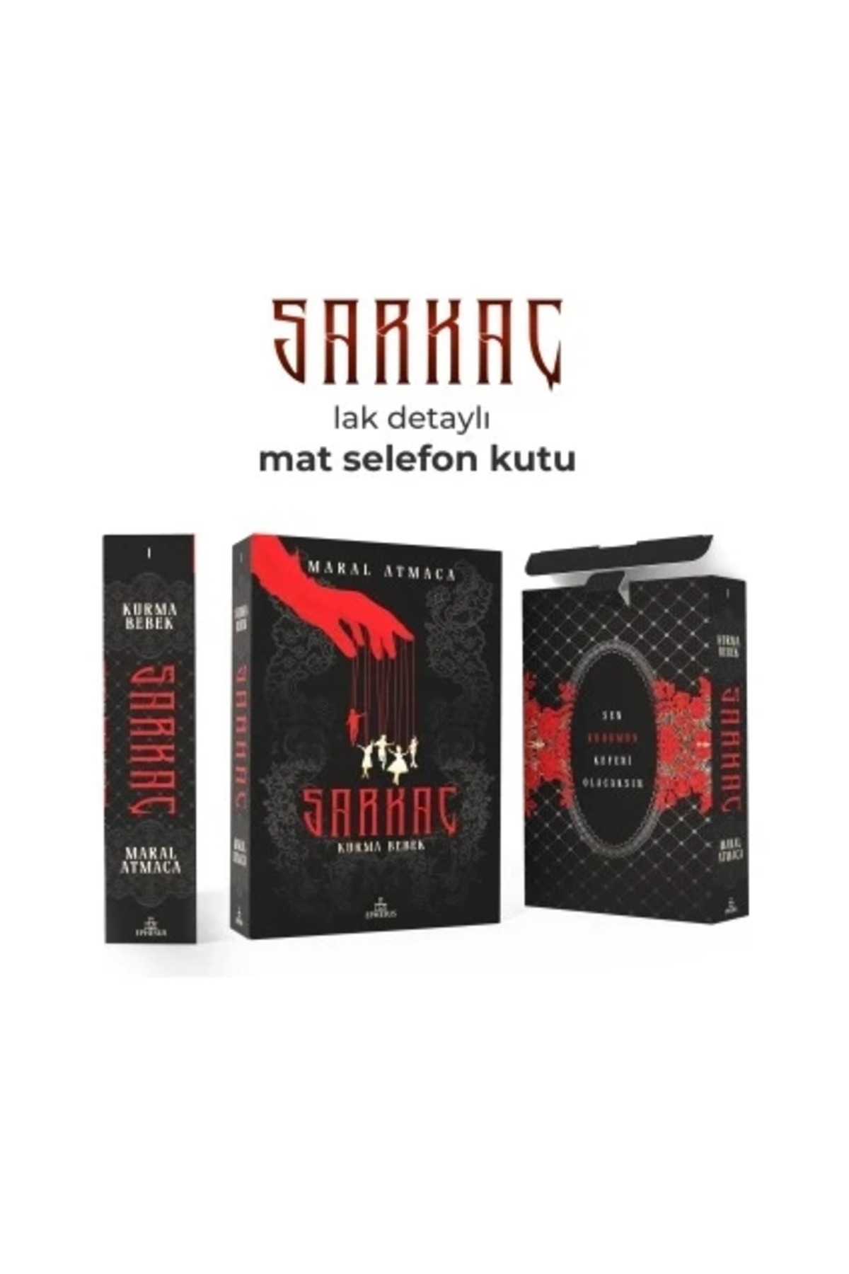 Ephesus Yayınları Sarkaç 1: Kurma Bebek - Özel Baskı Hediyeli Kutu Yan Boyamalı fotoğrafı 4 (önizleme)