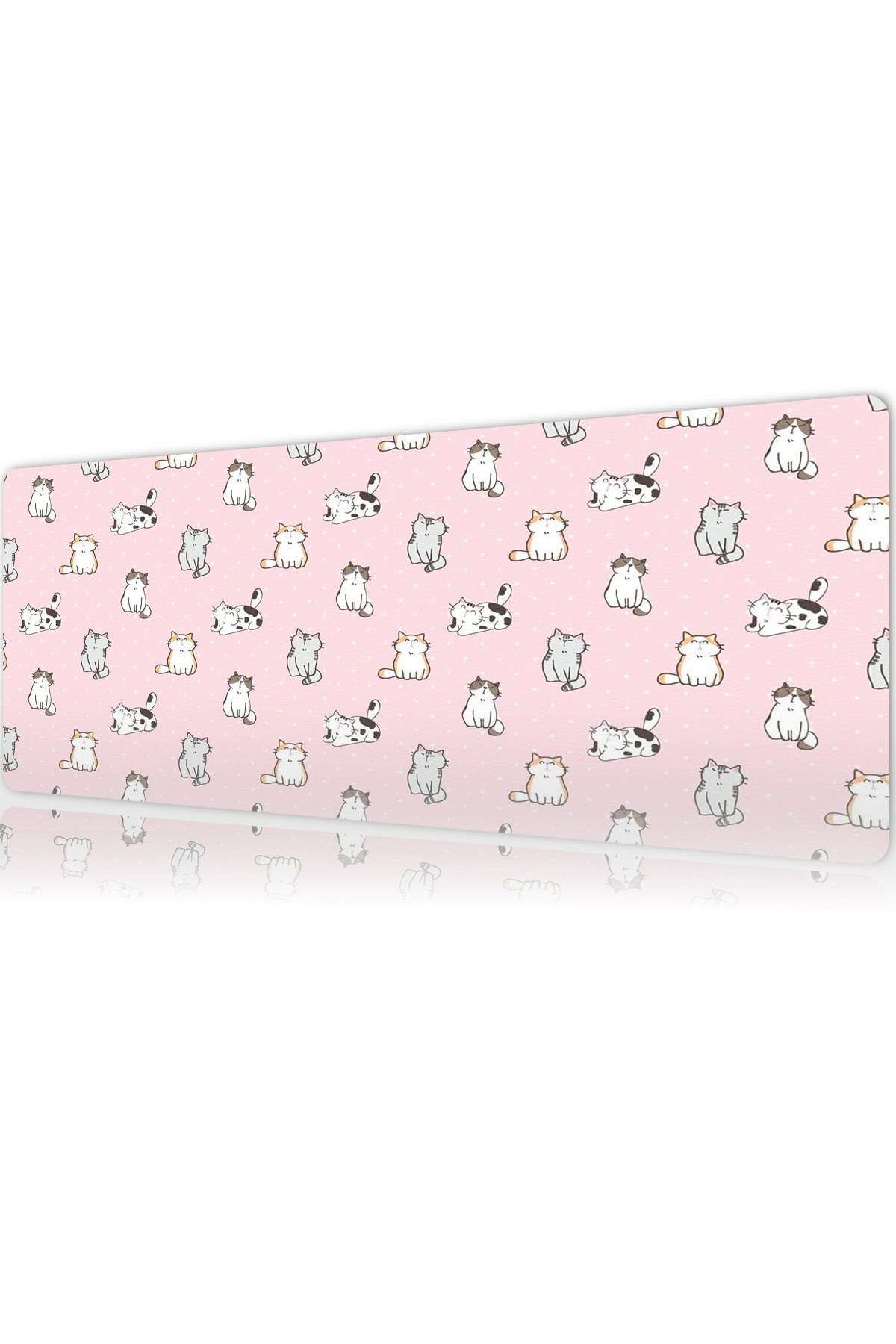 Pastel Paws 70X30 3MM Thickness Premium Gaming player mousepad, Anti Slip XXL mouse pad