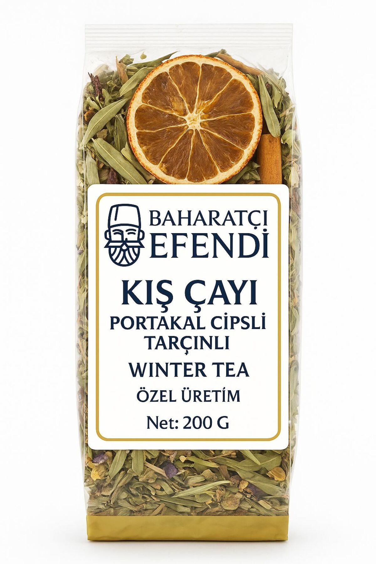 Baharatçı Efendi Kış Çayı 200 gr Bitki Çayı Bitkisel Çay Karışık Çay
