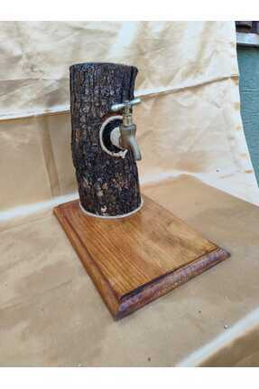 Kırmızı Saçlı Kız Ağaç Tasarım Ürünleri KÜTÜK RAKI ÇEŞMESİ