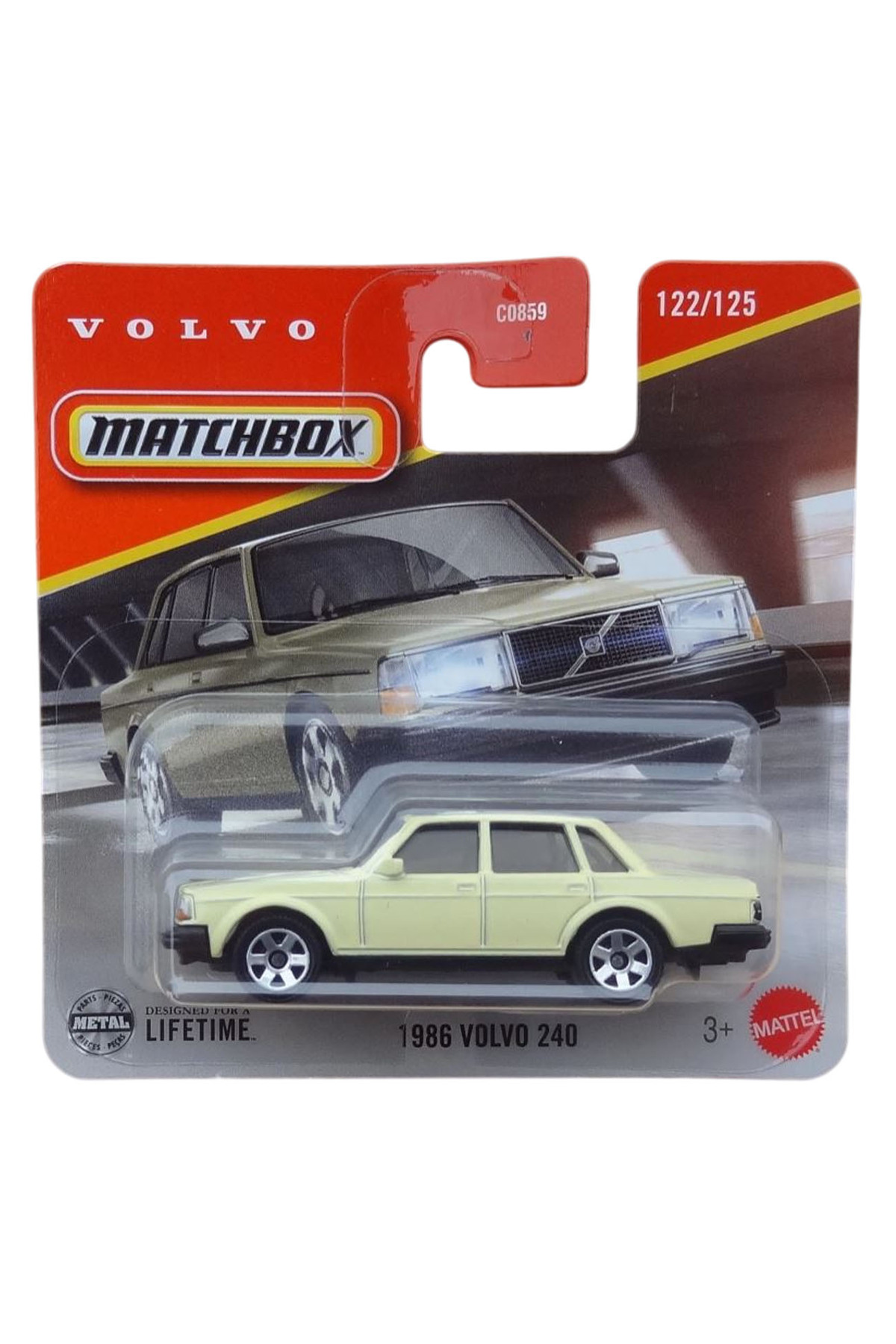 Matchbox - 1986 Volvo 240 (1/64) 2025 Case