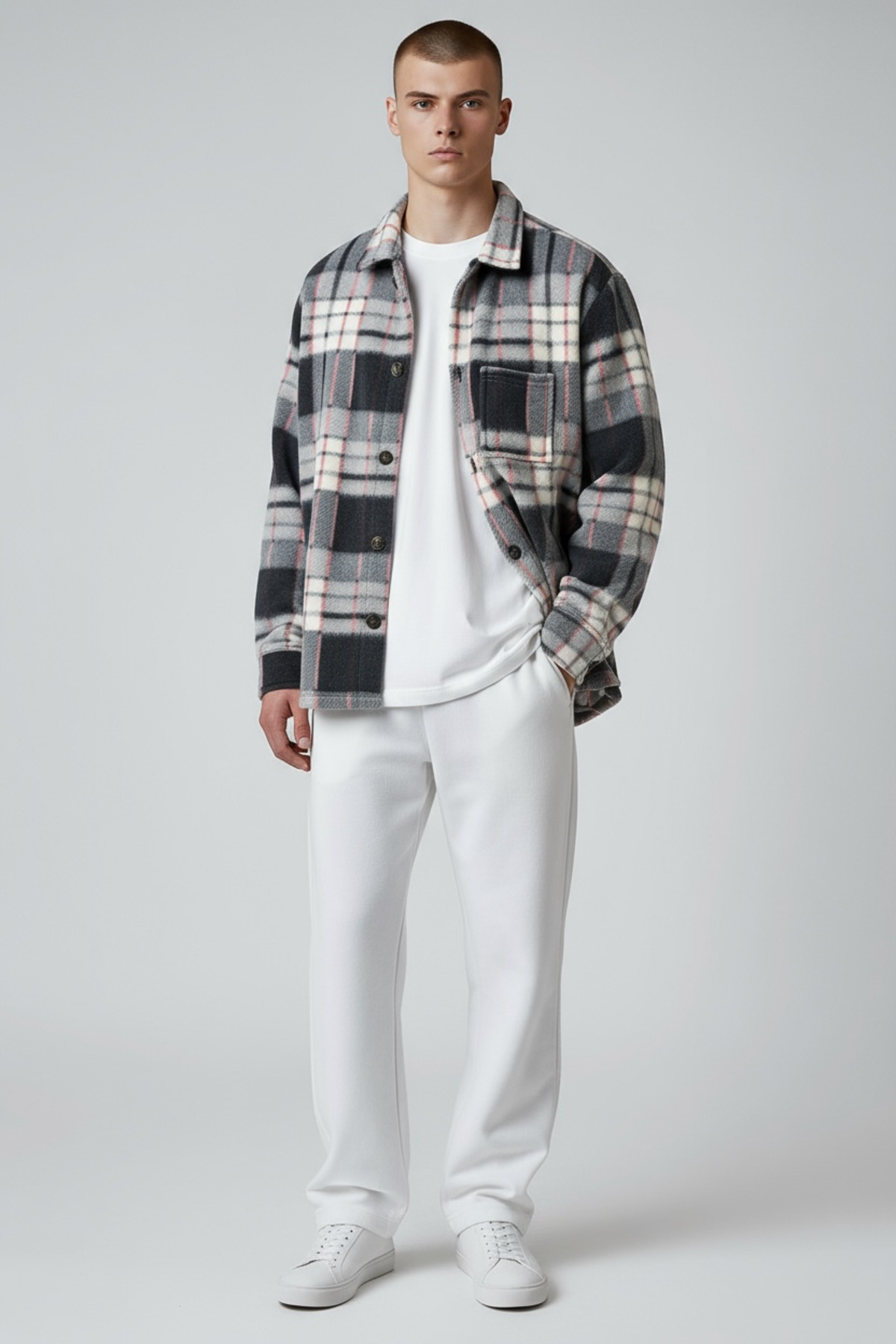 Butik Normal Kalıp Yumuşak Dokulu Kışlık Kaliteli Gömlek