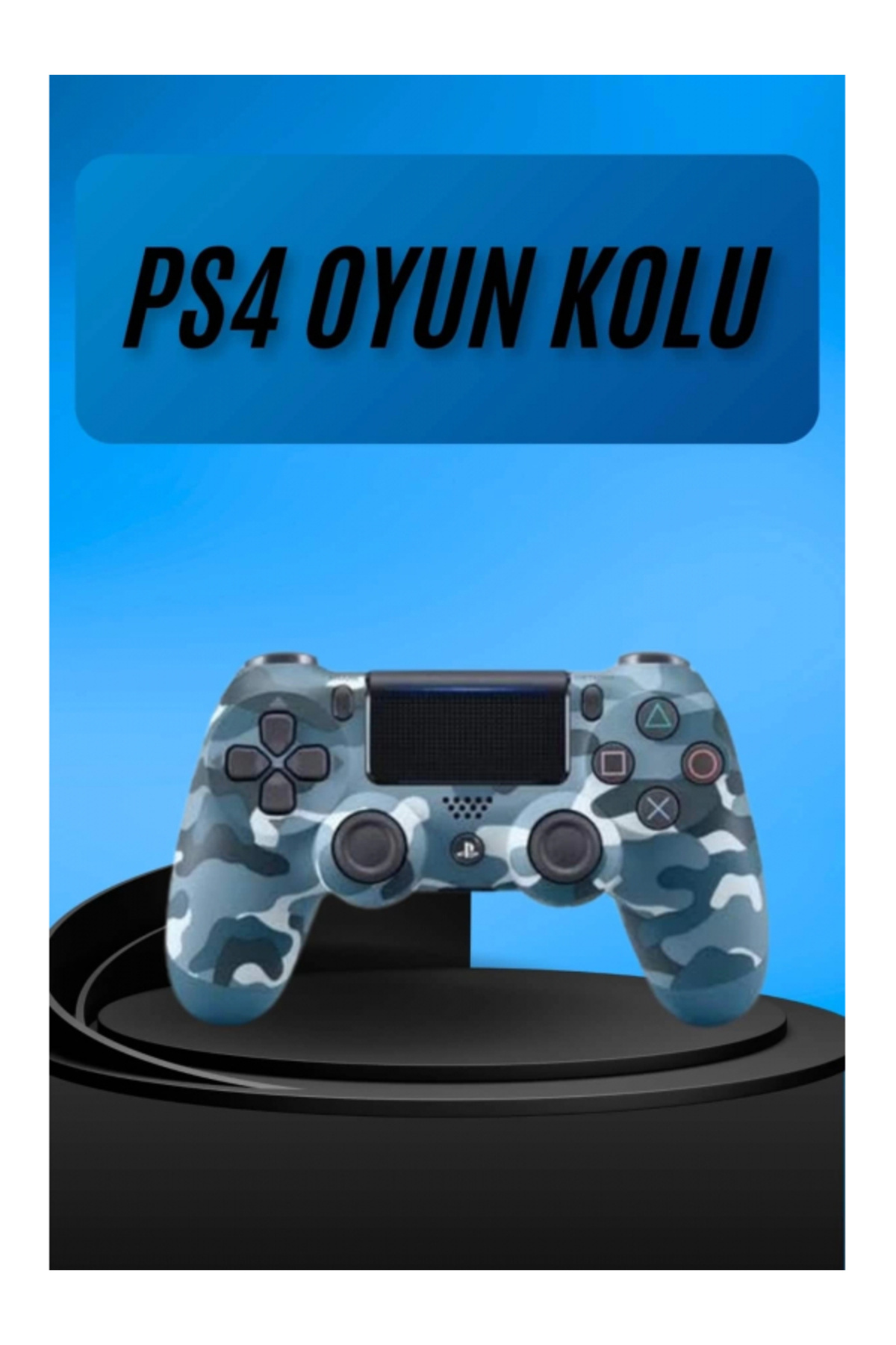 SELFBUYSELL PS4 Joystick Oyun Kolu Titreşimli Uzun Pil Ömrü USB Şarj Kablolu