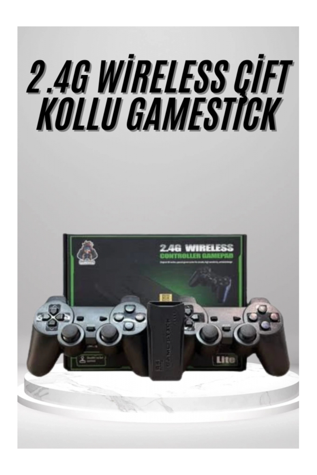 SELFBUYSELL 2.4g Uyumlu Kablosuz Çift Kol Atari Retro 20000 Oyun Game Stick