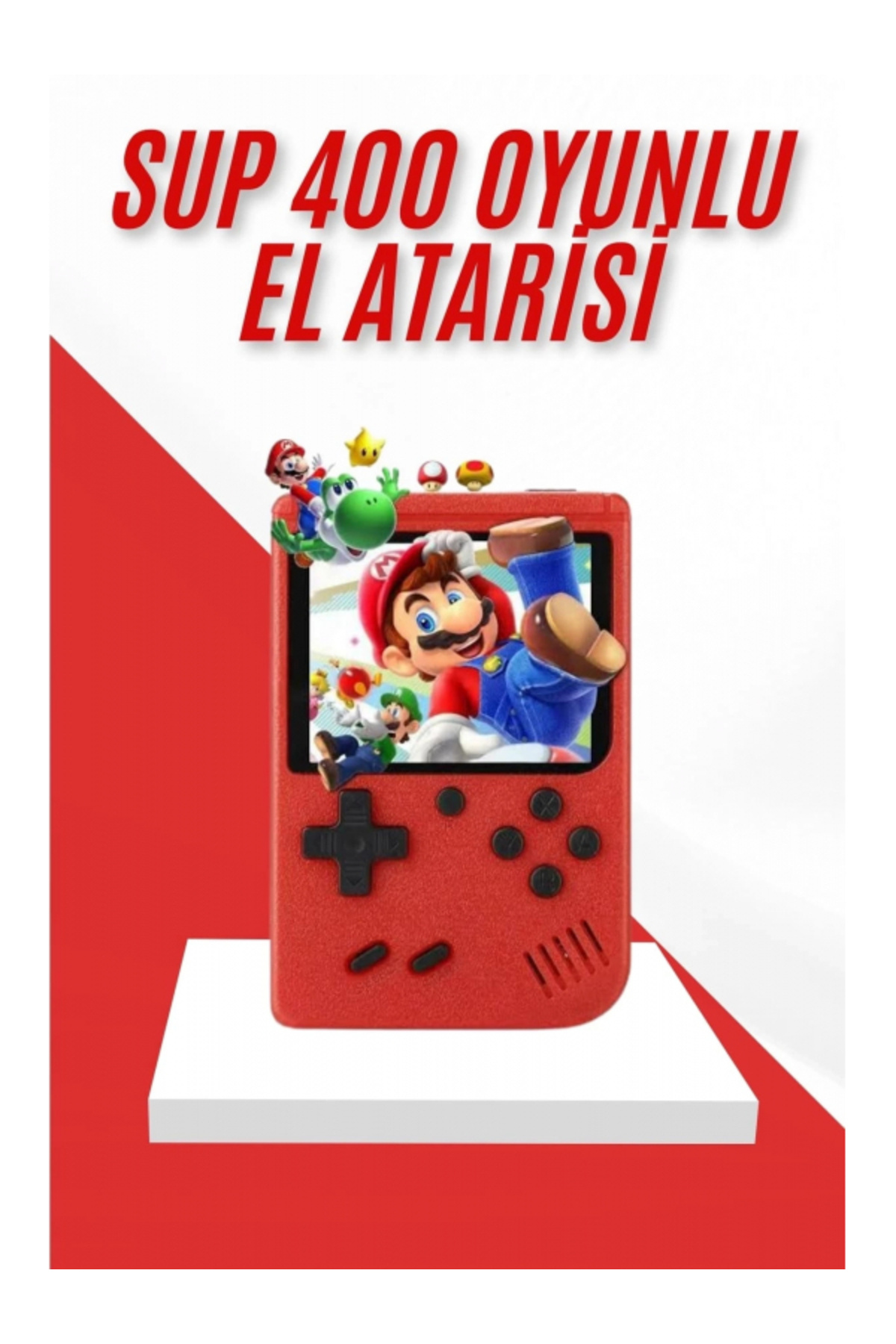 SELFBUYSELL Nostalji Oyunlu Mini Atari Gamebox 400 Oyunlu El Atarisi