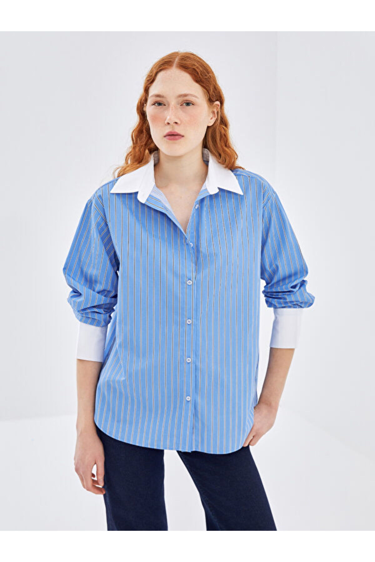 پیراهن ال سی وایکیکی W4IQ26Z8-Liwensa