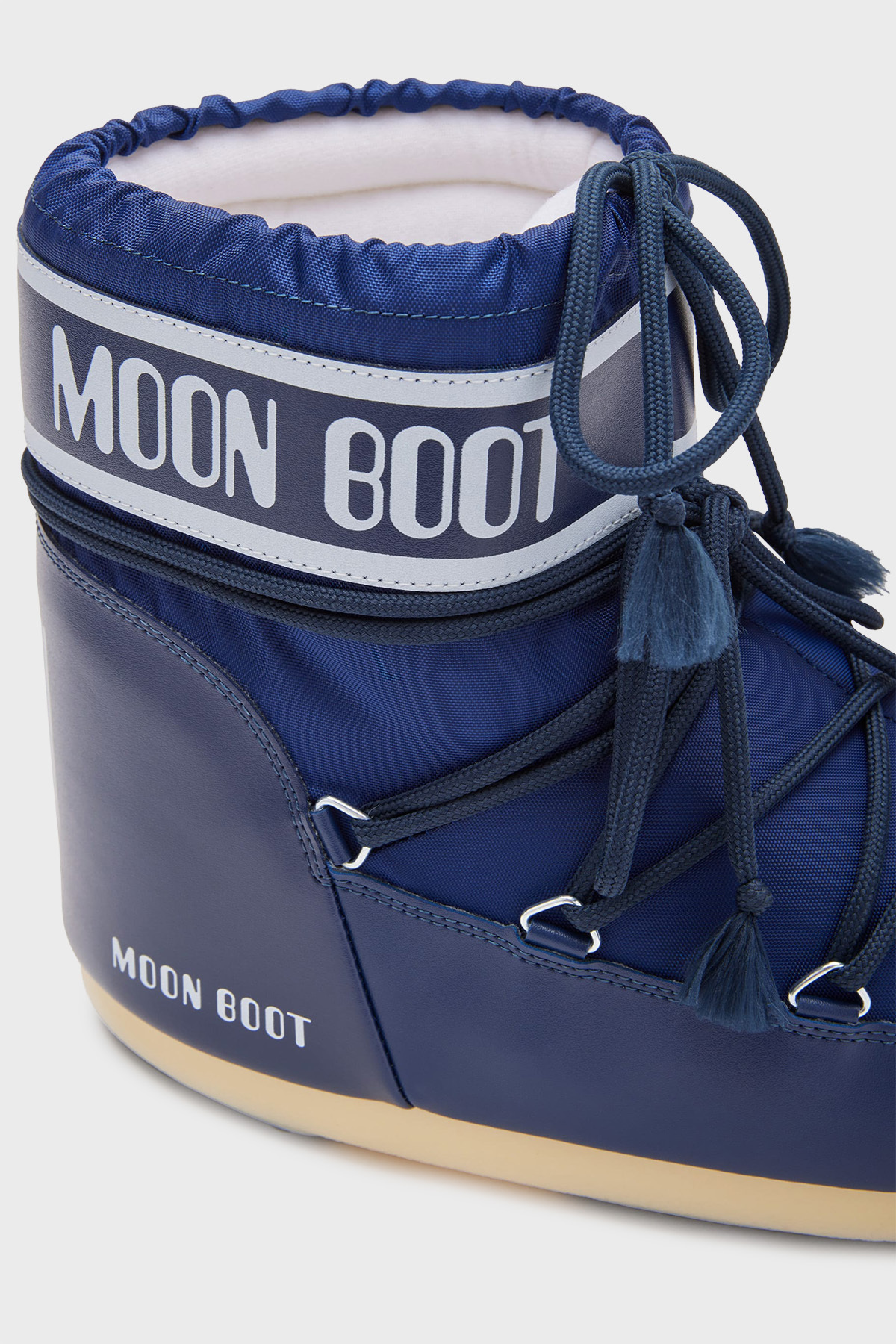 MOON BOOT Logolu Bağcıklı Su İtici Kar Botu KAR BOTU 80D1409340 F003 görsel 4