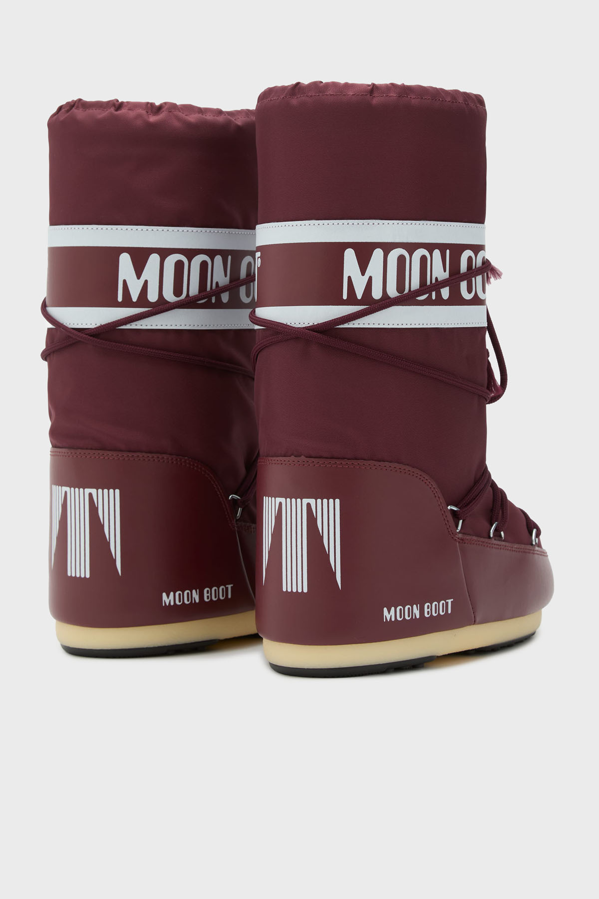 MOON BOOT Logolu Bağcıklı Su İtici Kar Botu KAR BOTU 80D1400440 D013 görsel 3