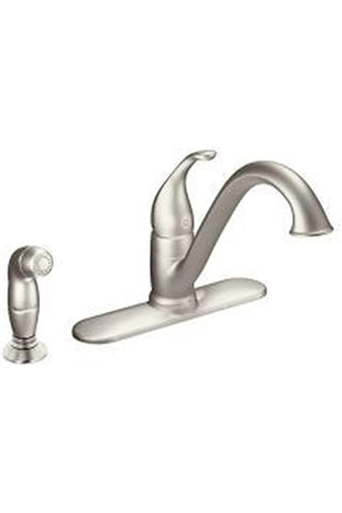 Genel Markalar Moen 7840Srs Camerist One-Handle Low Arc Musluk, Spot Resist Paslanmaz By Moen