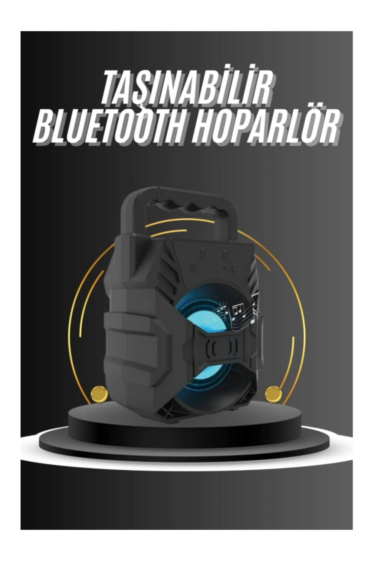 SELFBUYSELL Kablosuz Bluetooth Hoparlör Ses Bombası RGB Işıklı Taşınabilir Yüksek Ses Kaliteli