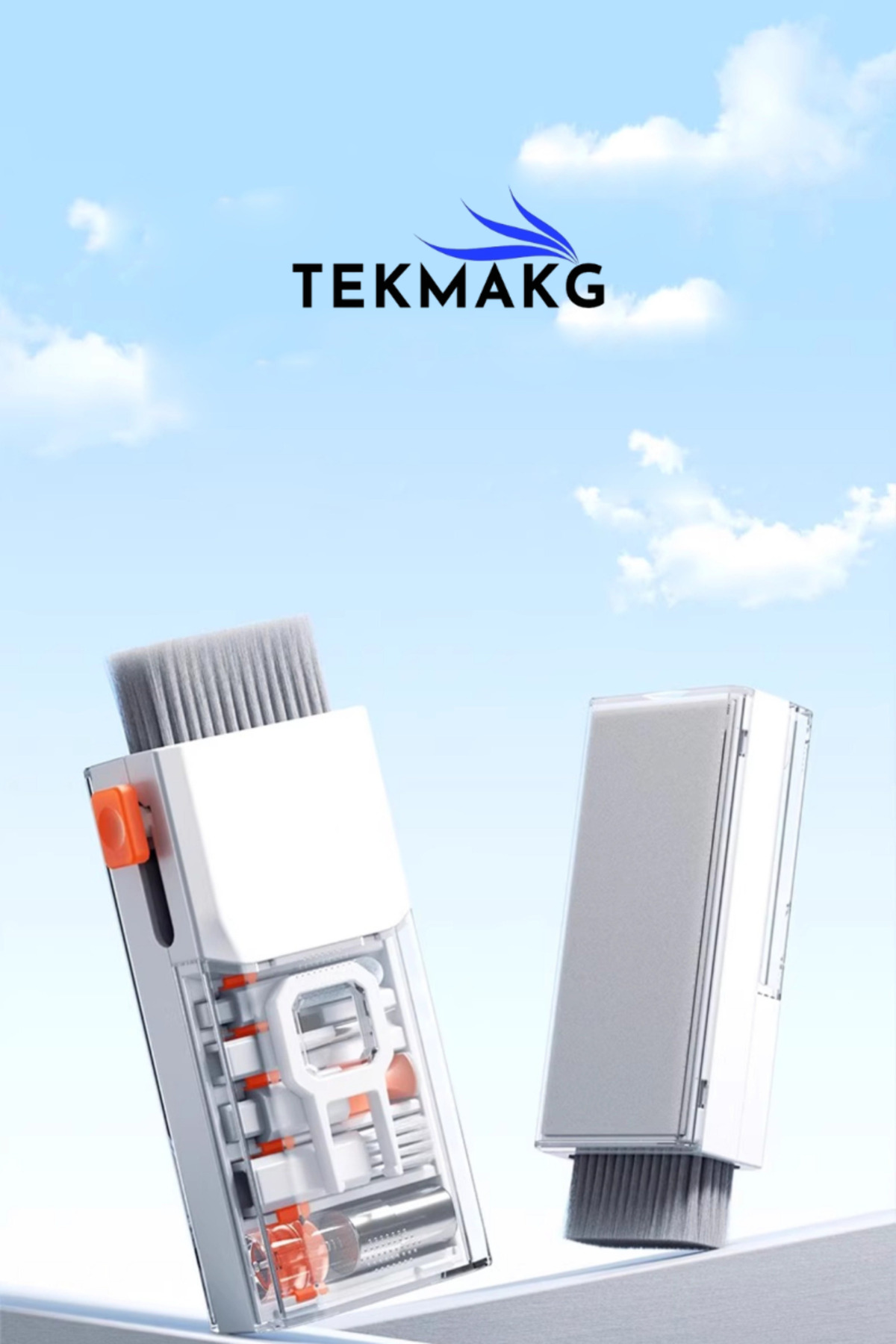 7'si 1 Arada Çok Fonksiyonlu Temizleme Kiti - Kulaklık Klavye PC Telefon
