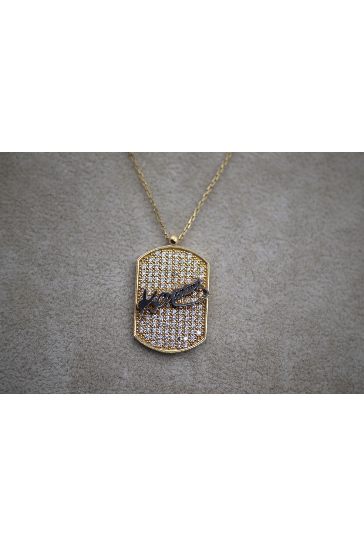 Cevdet 14 Ayar Altın Kolye