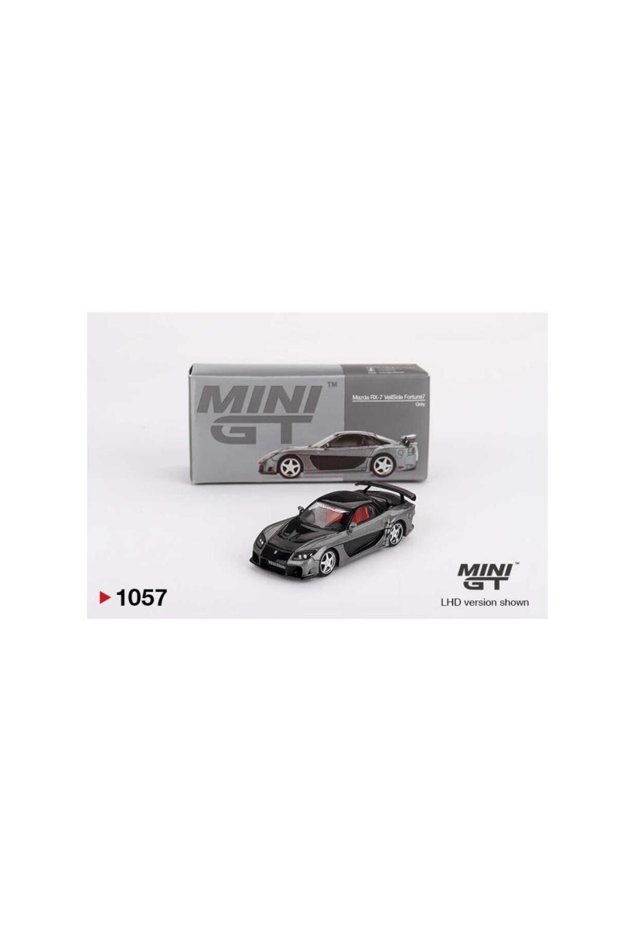 mini gt 1057 Mazda RX-7 VeilSide Fortune Grey 1/64 Scale Model Car