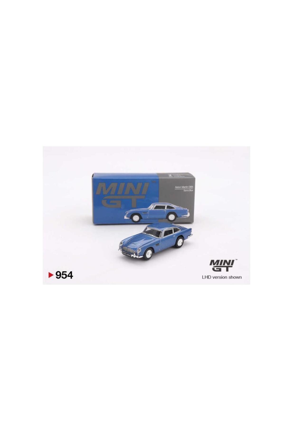 Voiture Miniature MINI GT 1:64 - Aston Martin DB5 Sierra Blue - Neuf Avec Boîte