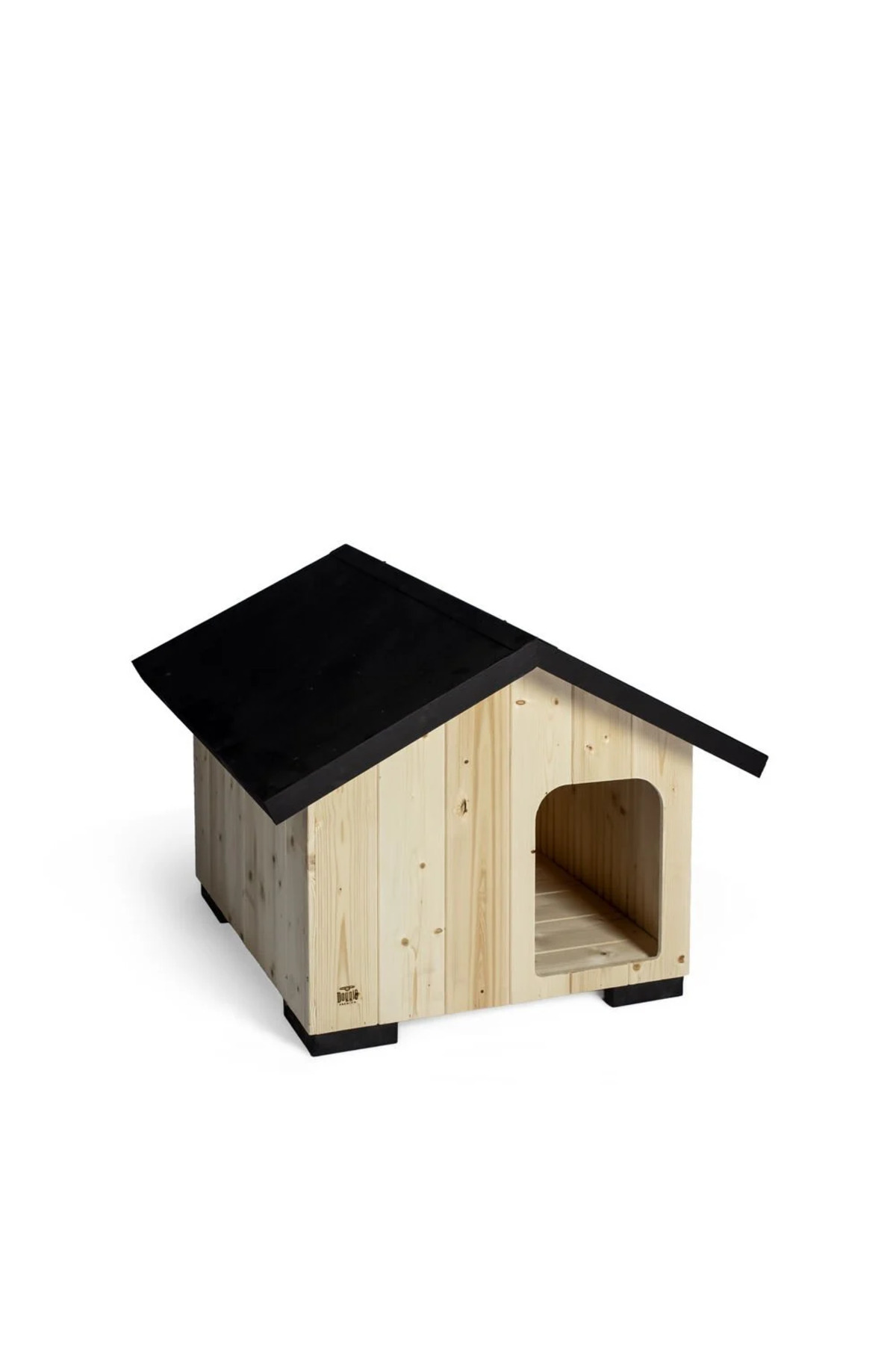 Doggie Rufu Model Ahşap Köpek Kulübesi Small 56x65x52 Cm