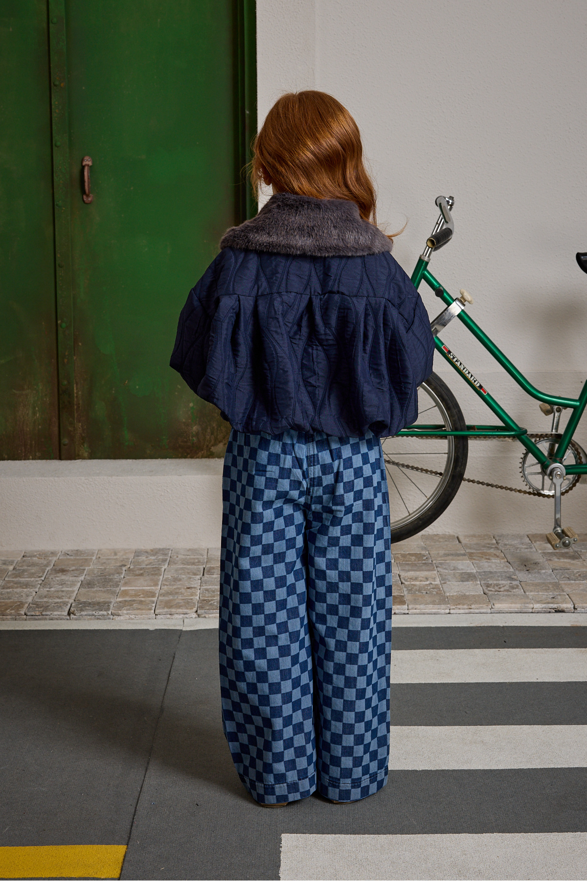 Fahhar Kids Çıkarılabilir Kürk Yakalı Mont Lacivert fotoğrafı 3 (önizleme)