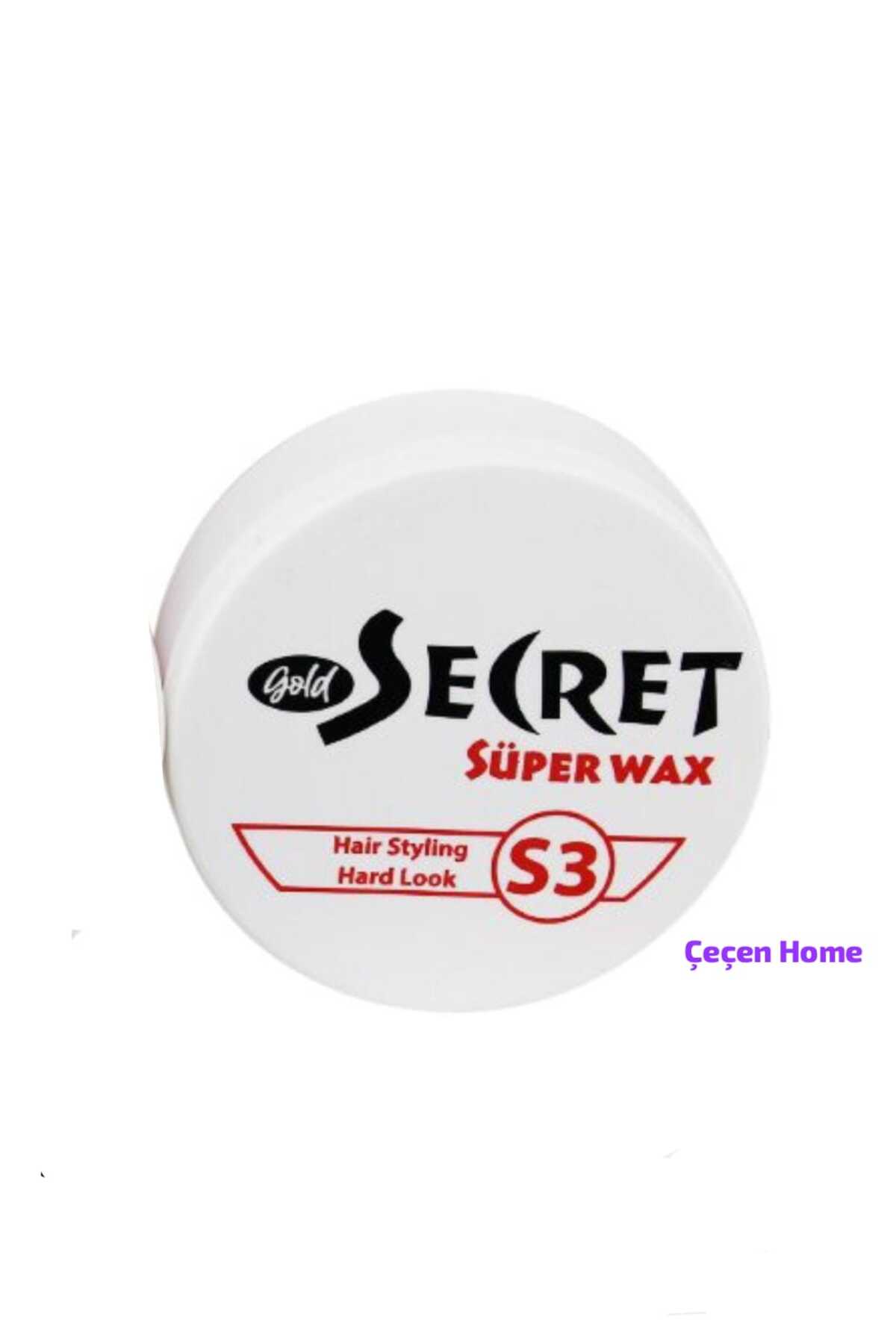 ÇEÇEN HOME Süper Wax Hair Styling Normal Look S3 150ML Saç Wax'ı — efergtrhhtr