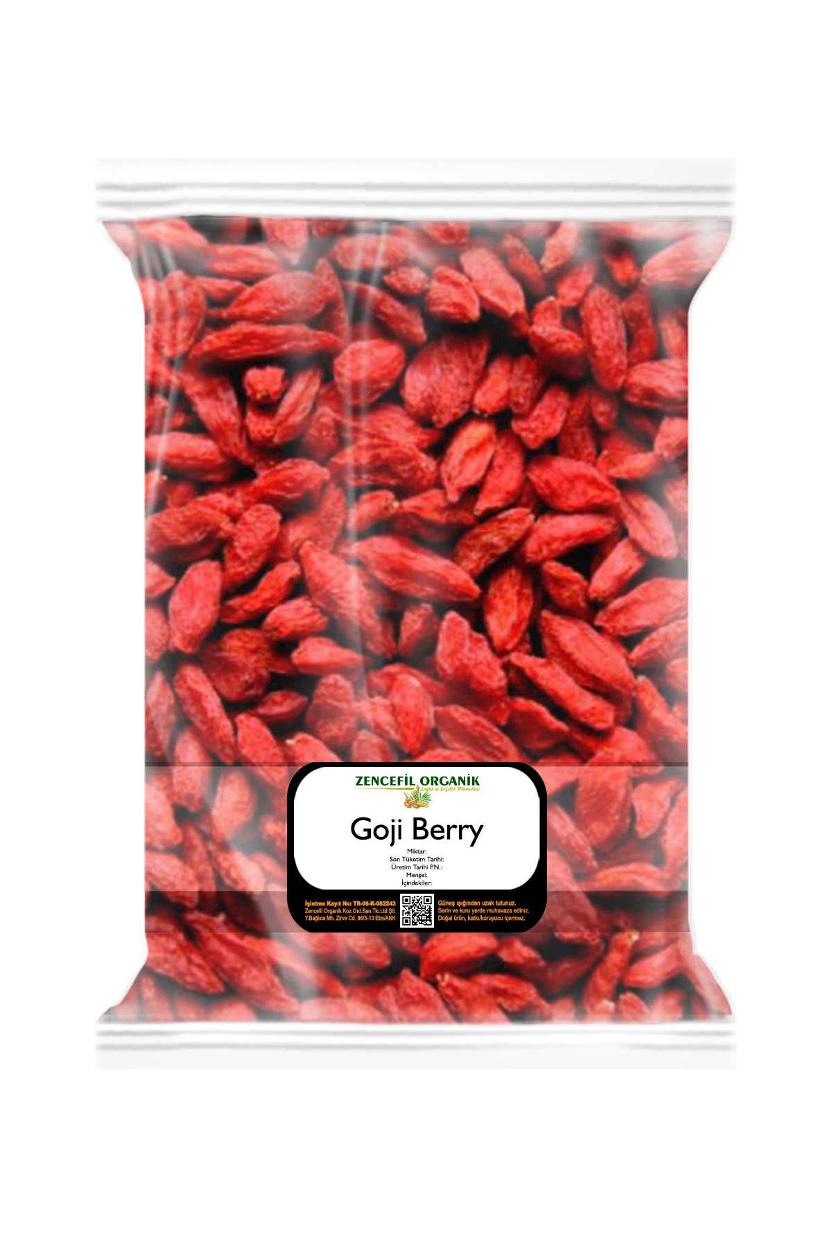 Zencefil Organik Gojiberry 250 Gr. Tibet Goji Berry Kurusu