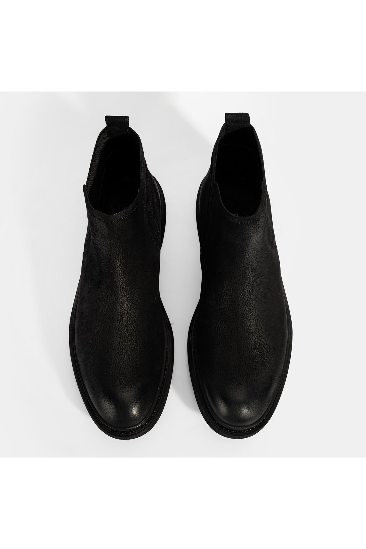Desa  Erkek Siyah Lastikli Nubuk Deri Bot - Görsel 7