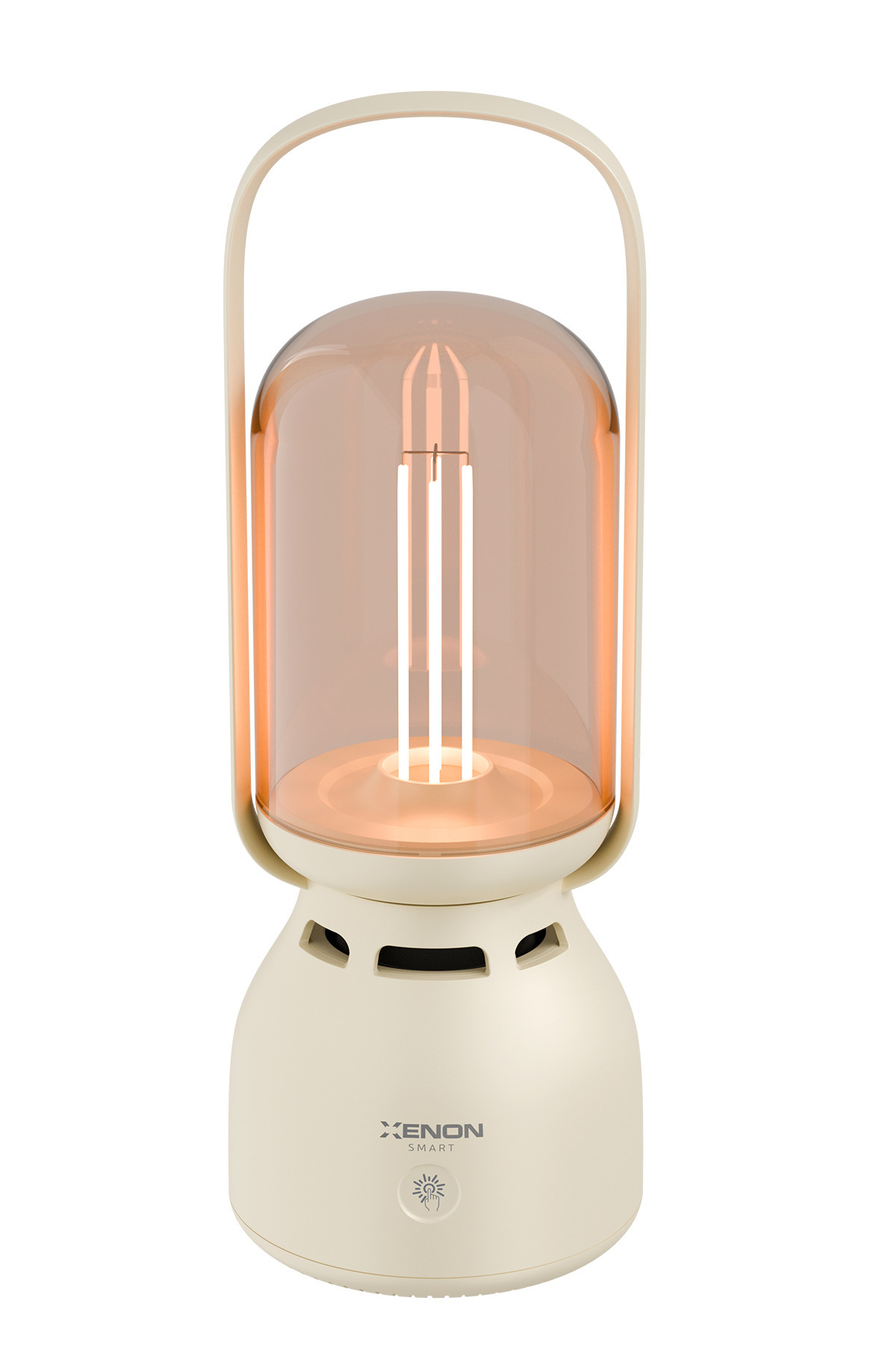 Xenon Smart Taşınabilir RGB Lamba ve Hoparlör Kamp ve Outdoor Kullanımı Şeffaf X6851