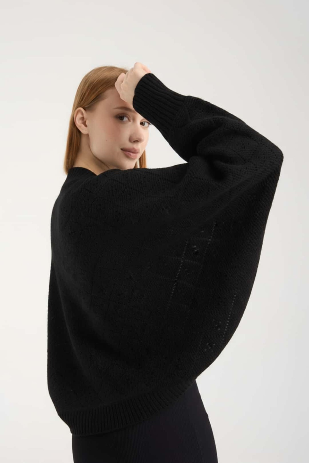 Denivy  Bolero Triko Hırka - Görsel 3