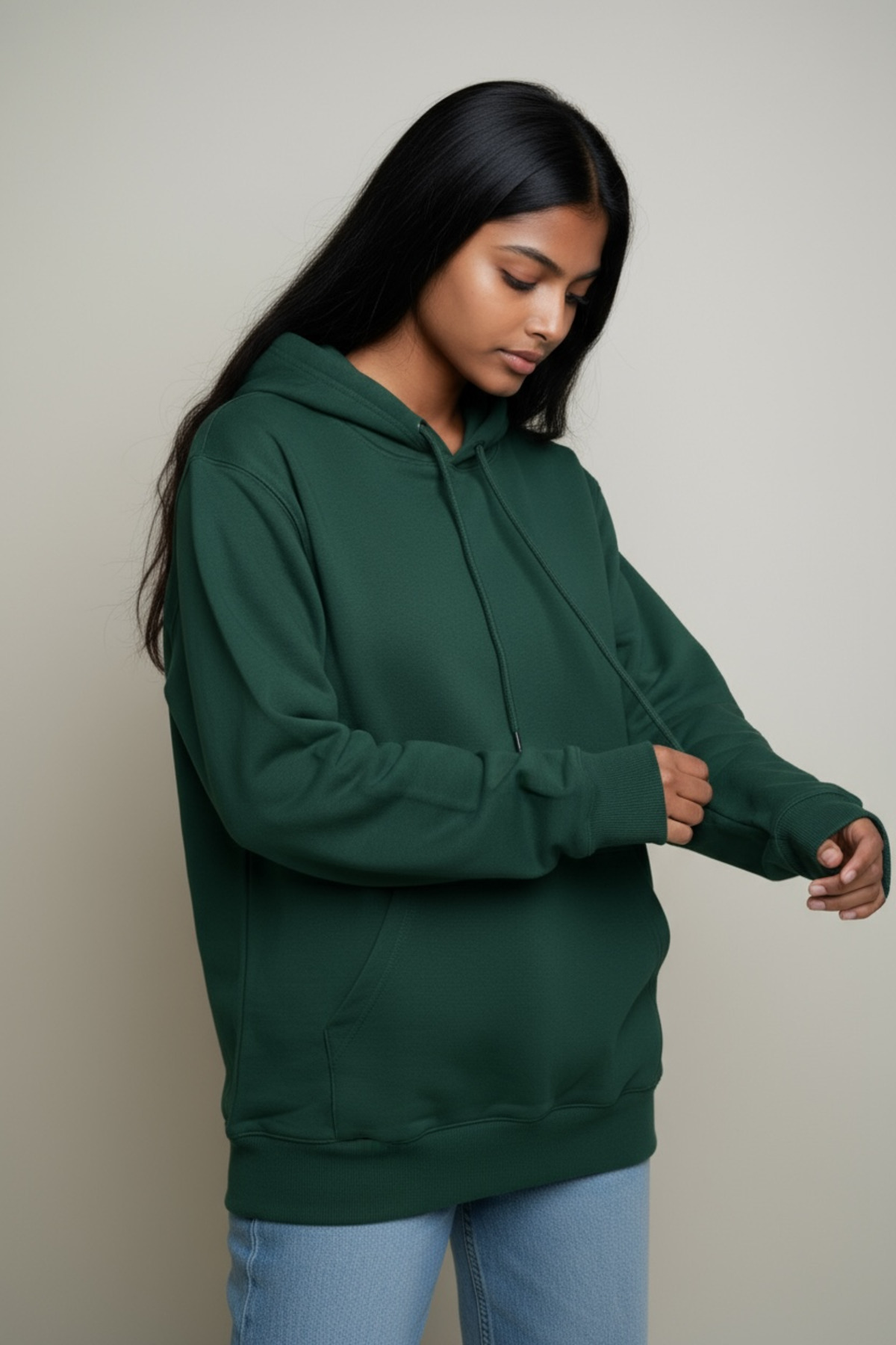 Butik 3 İplik Rahat Kalıp Kışlık Sweat Okul Forması Günlük Spor Sweat görsel 3