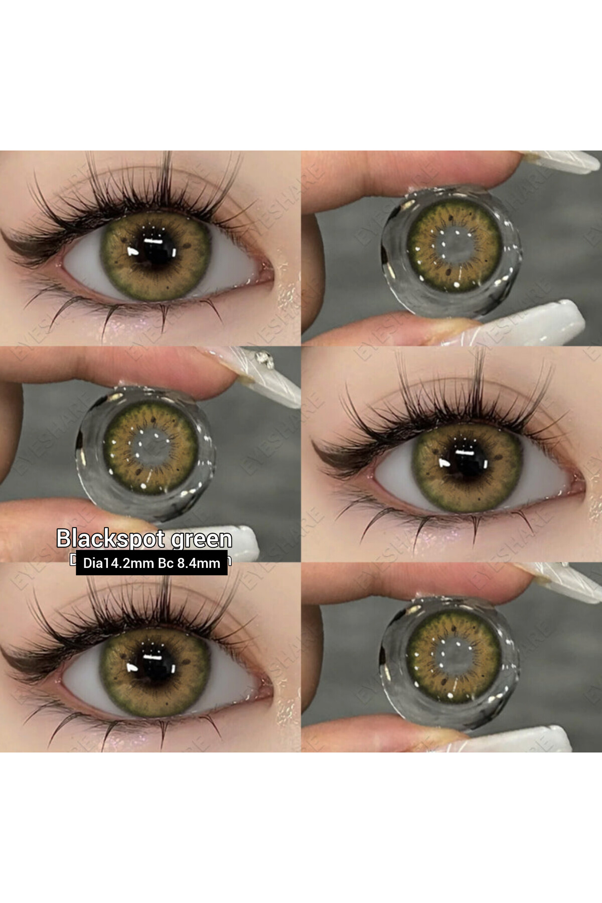 Eyeshop Blackspot green Elayeşil GÖZ LENSİ Kulanım suresi 1 yıllıktır - Fiyatı, Yorumları