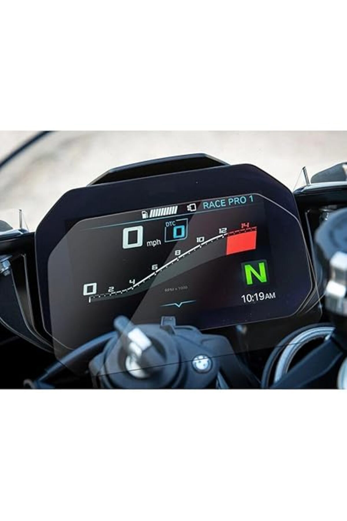 salesalbutik BMW F 750 GS/F 850 GS ile uyumlu Dijital Gösterge 9H Nano Ekran Koruyucu