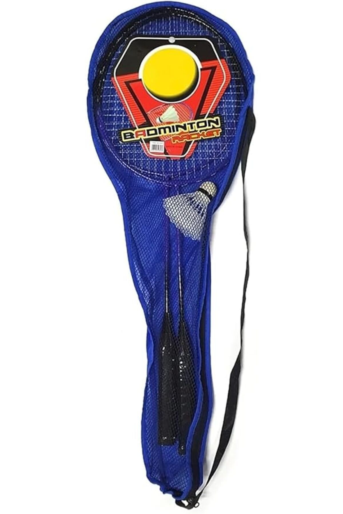 yenibagshop Çantalı Badminton 2 Adet Raketi İle 3 Adet Topu Çantalı Badminton Seti