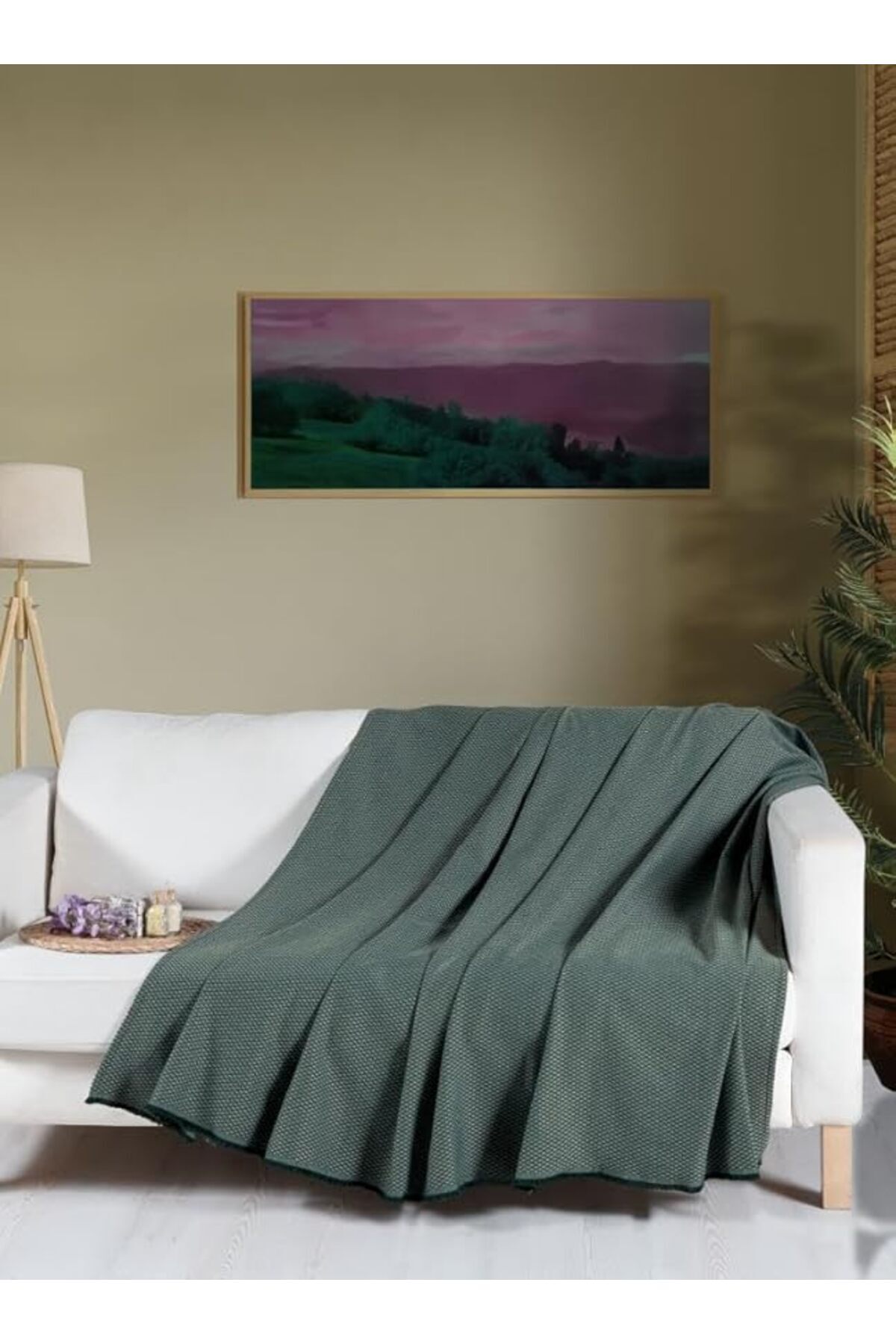 salesalbutik Macar Koltuk Örtüsü Kılıfı 170 x 230 cm Yeşil