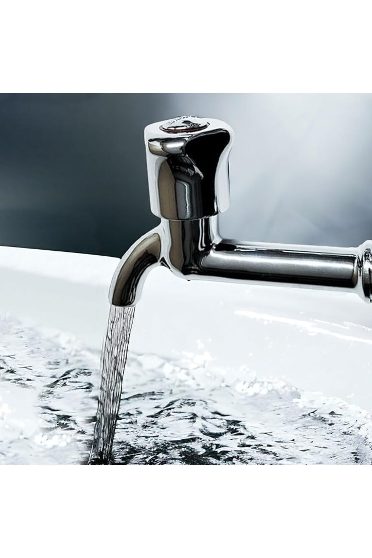 salesalbutik Uzun Musluk Süzgeçli Tuvalet Bahçe Lavabo Musluğu Ara Musluk