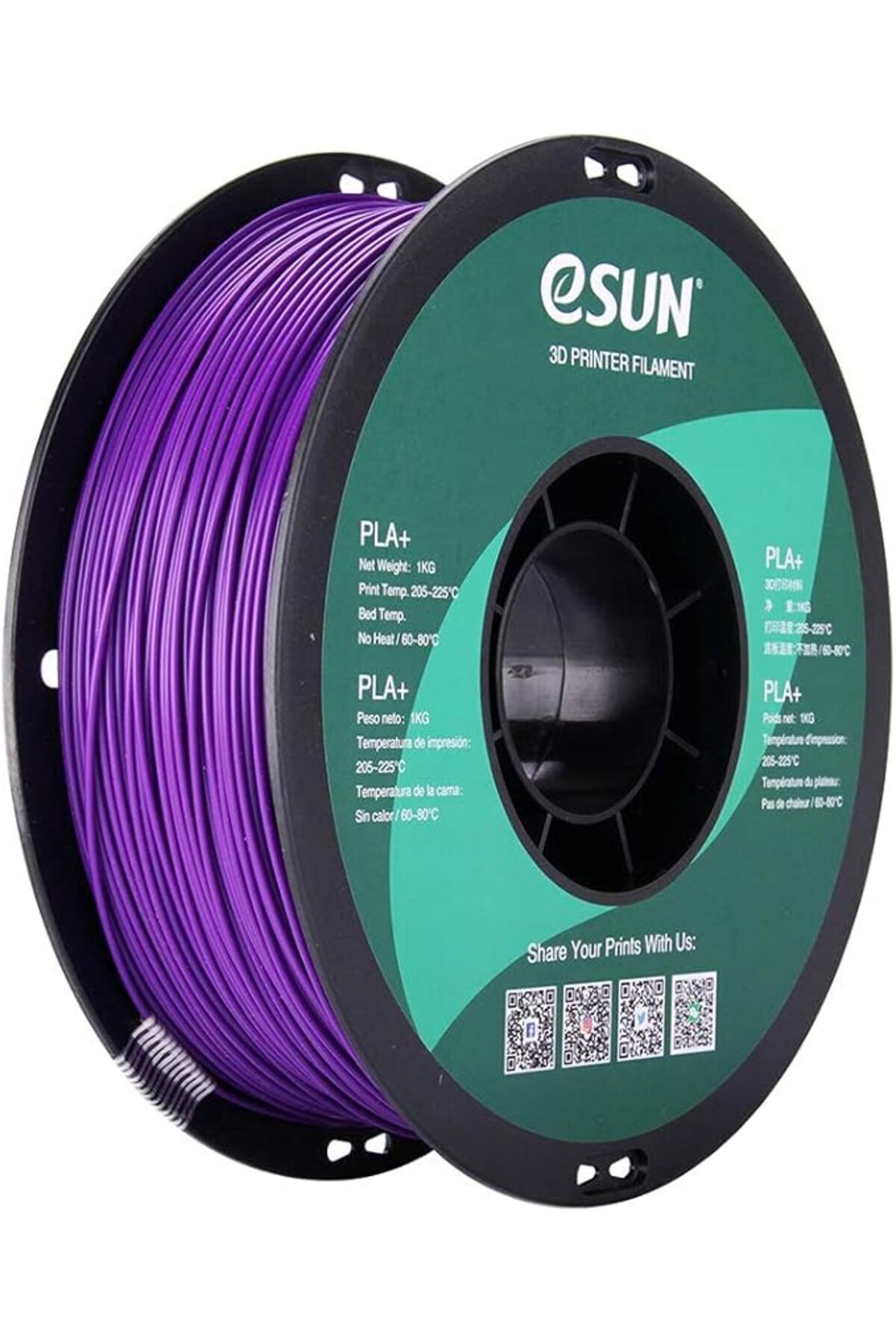 SoyluhanStore PLA + Filament 1.75 mm Mor