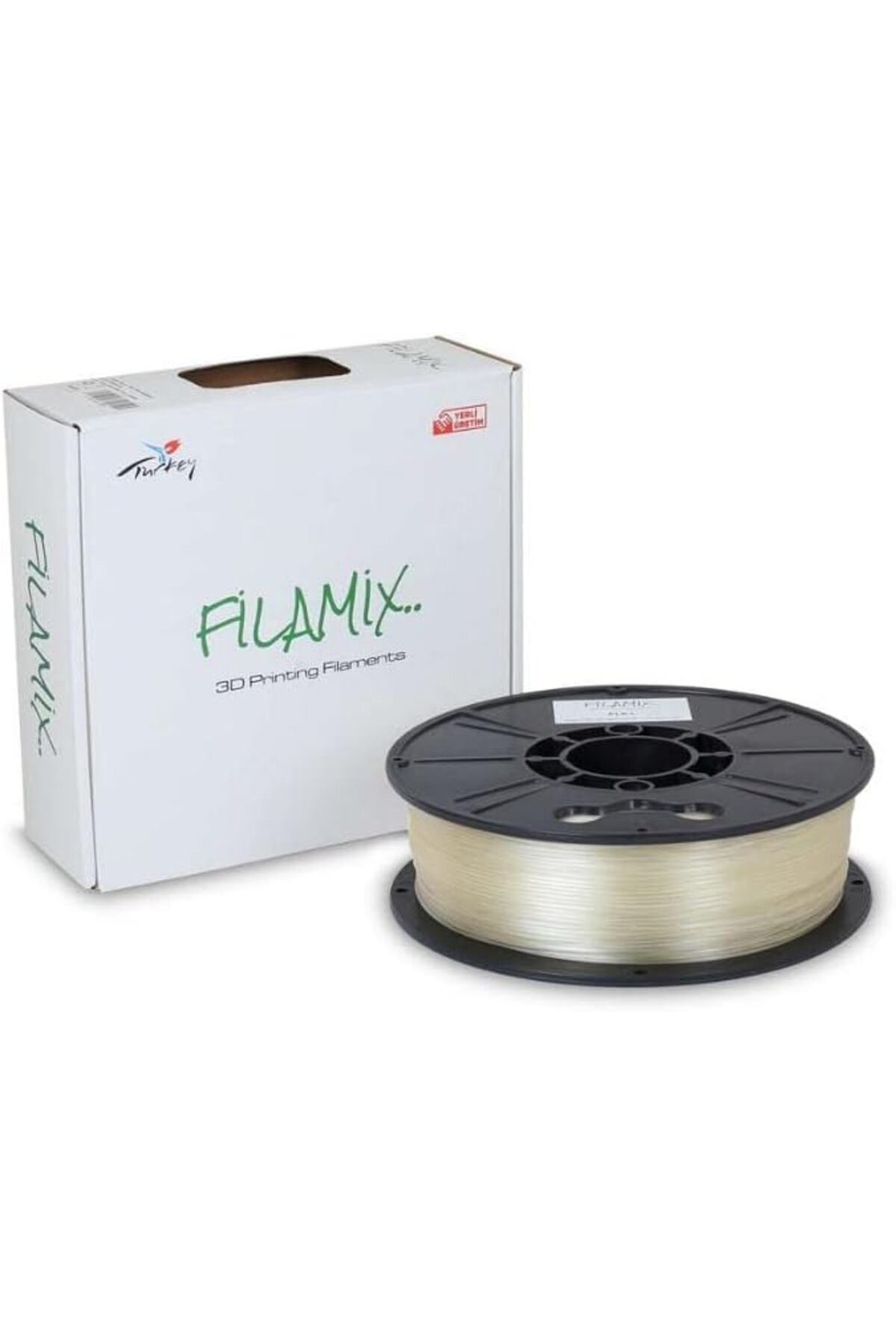 SoyluhanStore Pla + 1.75 Mm Filament 1 Kg Plus Şeffaf