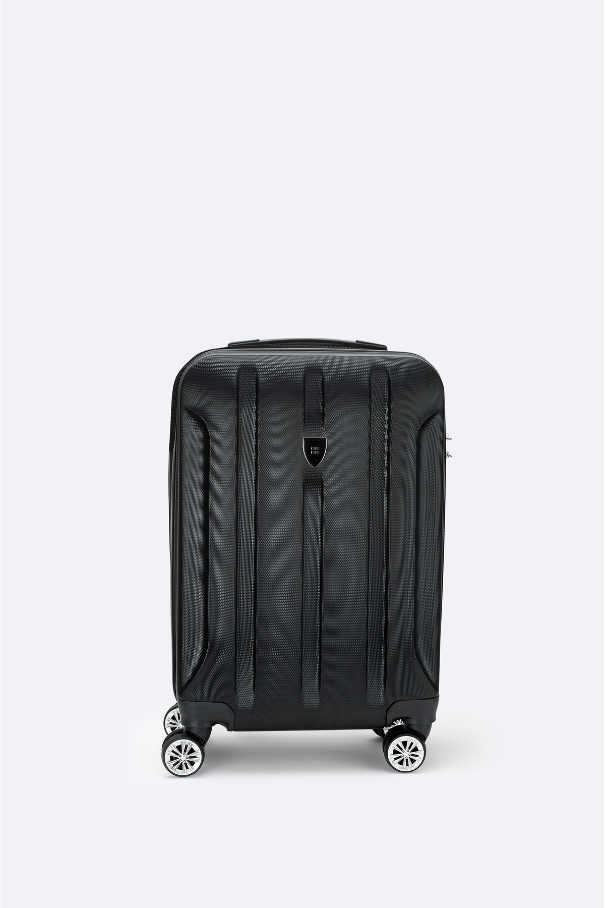 آوا چمدان مردانه مشکی قفل‌دار سایز کوچک B008111