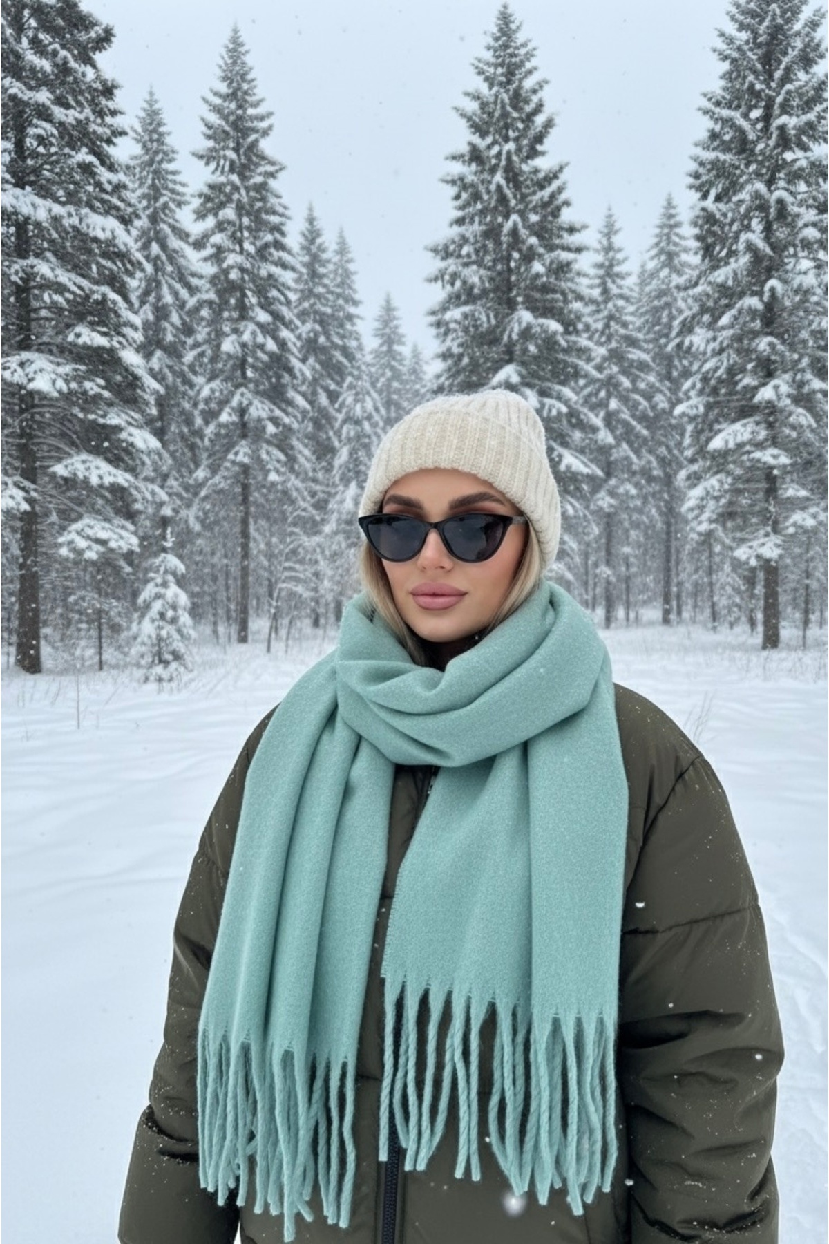 Goldmine Unisex Puffy Lightweight Atkı