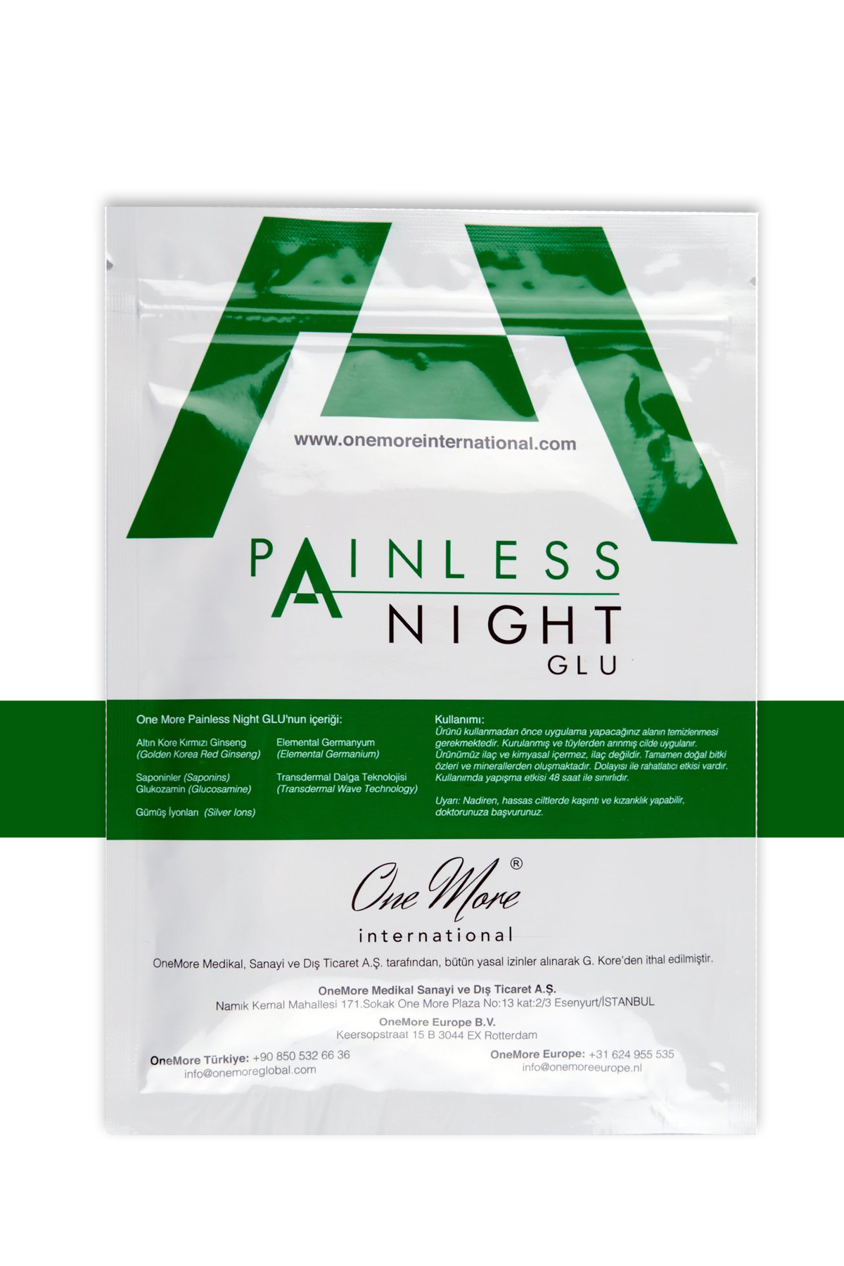 onemorenight One More Ağrı Bandı 25 li Paket - Sınıfının En iyisi