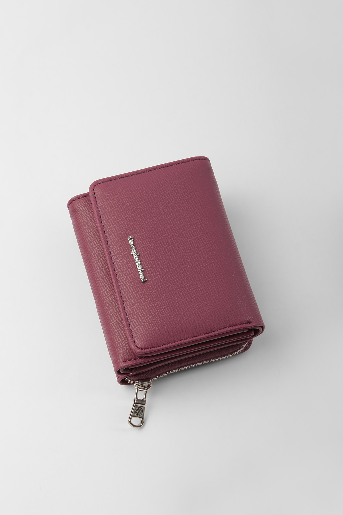 Cengiz Pakel  Antalya Kadın Cüzdan-portföy 65221a-mürdüm - Görsel 2