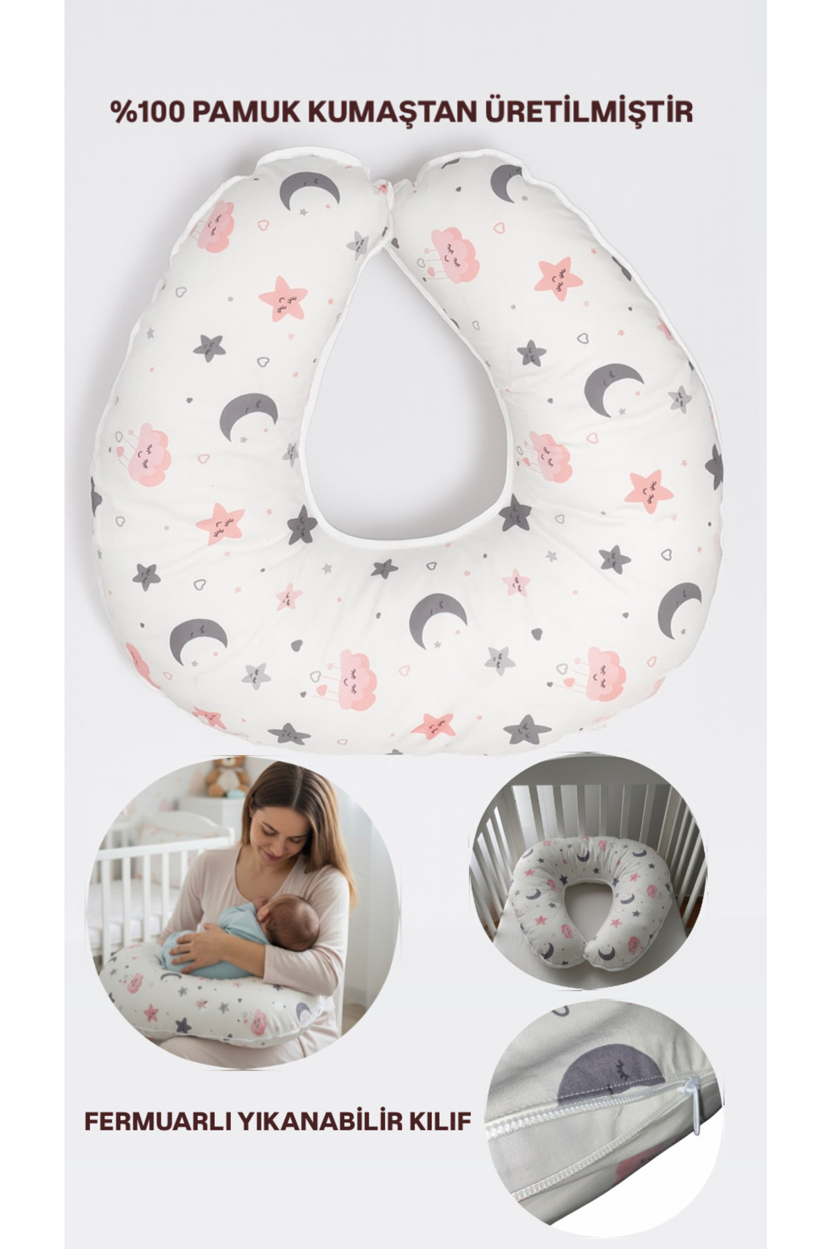 Alya Tiny Emzirme Yastığı Ve Destek Minderi