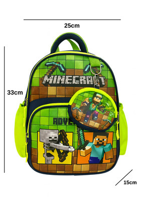 Store Adventure Mine Creeper Okul Öncesi |Erkek Anaokulu Çantası|Su Geçirmez ...