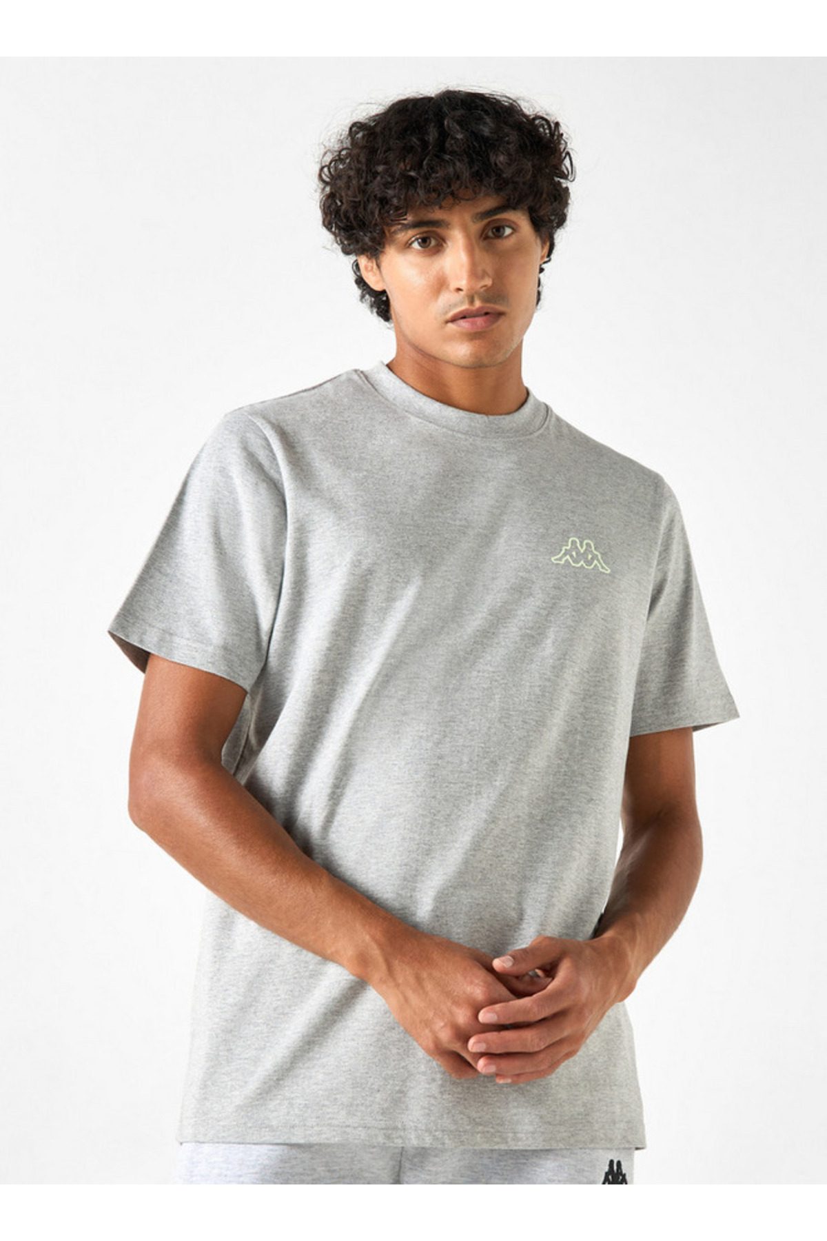 Kappa Crew Neck Regular Fit T-shirt with Short Sleeves