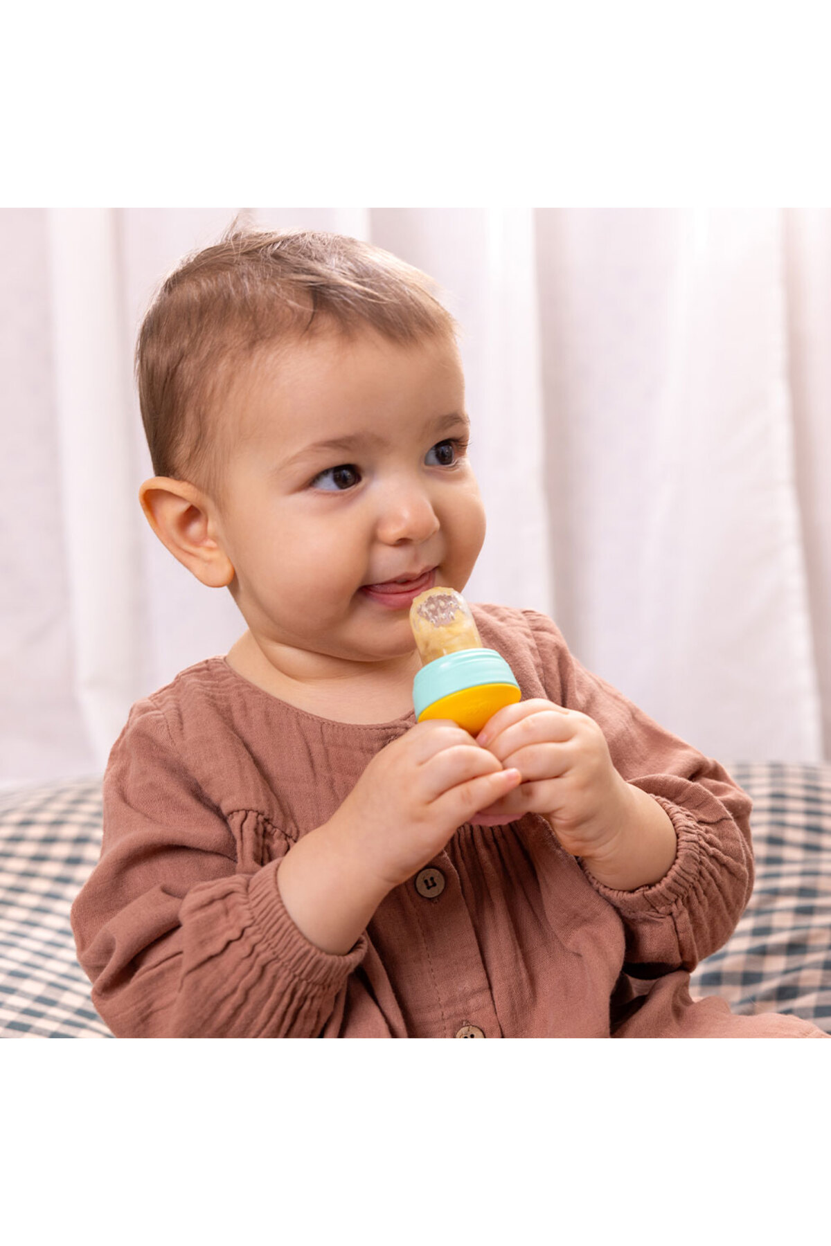 Wee Baby Meyve Süzgeci - PEMBE fotoğrafı 6 (önizleme)