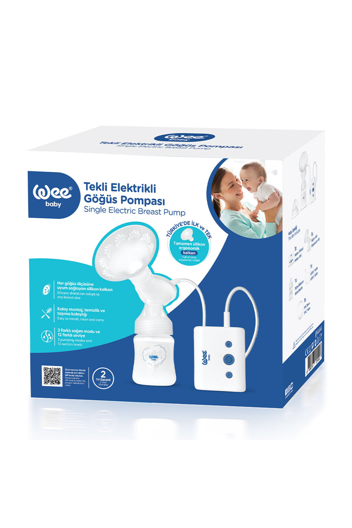 Wee Baby Elektrikli Göğüs Pompası fotoğrafı 4 (önizleme)