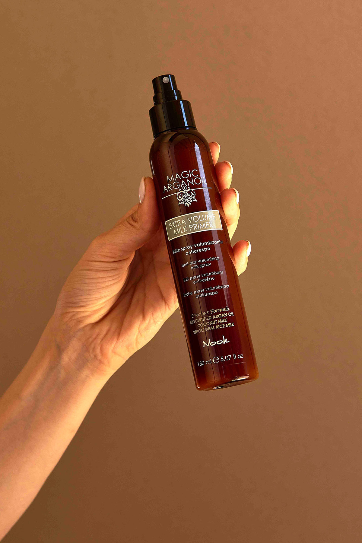Magic Arganoil İnce Telli Saçlar İçin Pirinç Protein Dolgunlaştırıcı Hacimlendirici Saç Spreyi 150ml — MXLOZ-27015 — تصویر 3 از 7