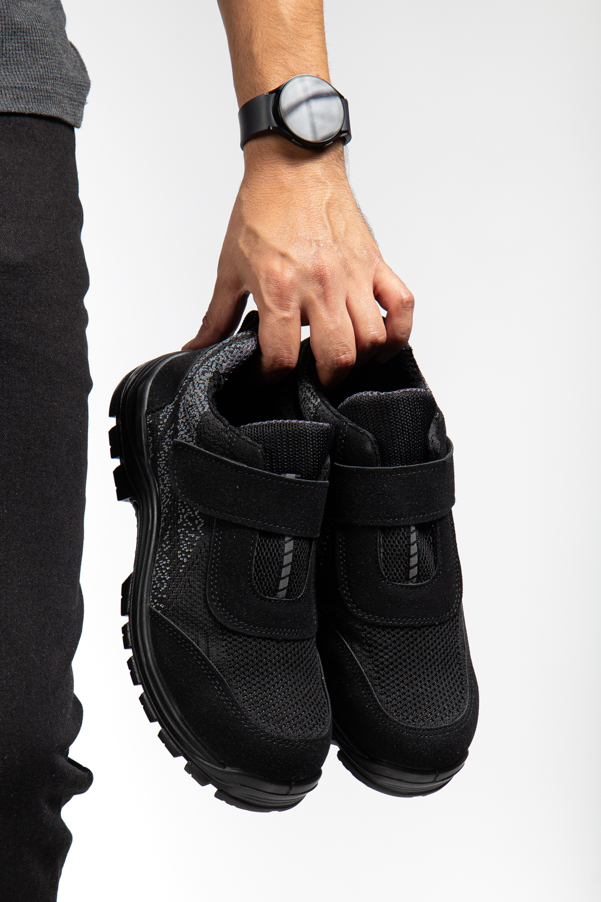 e&e Nt S1 Çelik Burunlu Hafif Rahat Spor İş Ayakkabısı Yazlık Y Ortopedik Spor İş Güvenlik Ayakkabısı