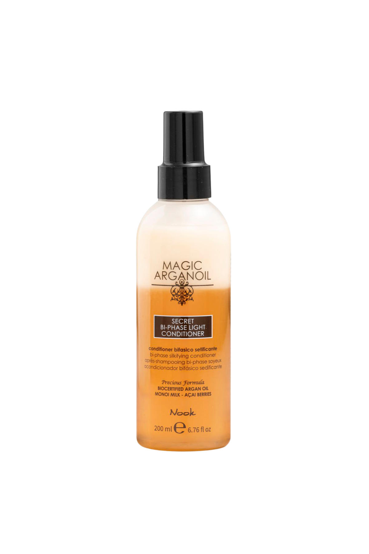 Nook Magic Arganoil Ağırlaştırmayan Argan Yağlı Çift Fazlı Nemlendirici Fön Suyu (Mavi Su) 200ml — MXCRE-00533