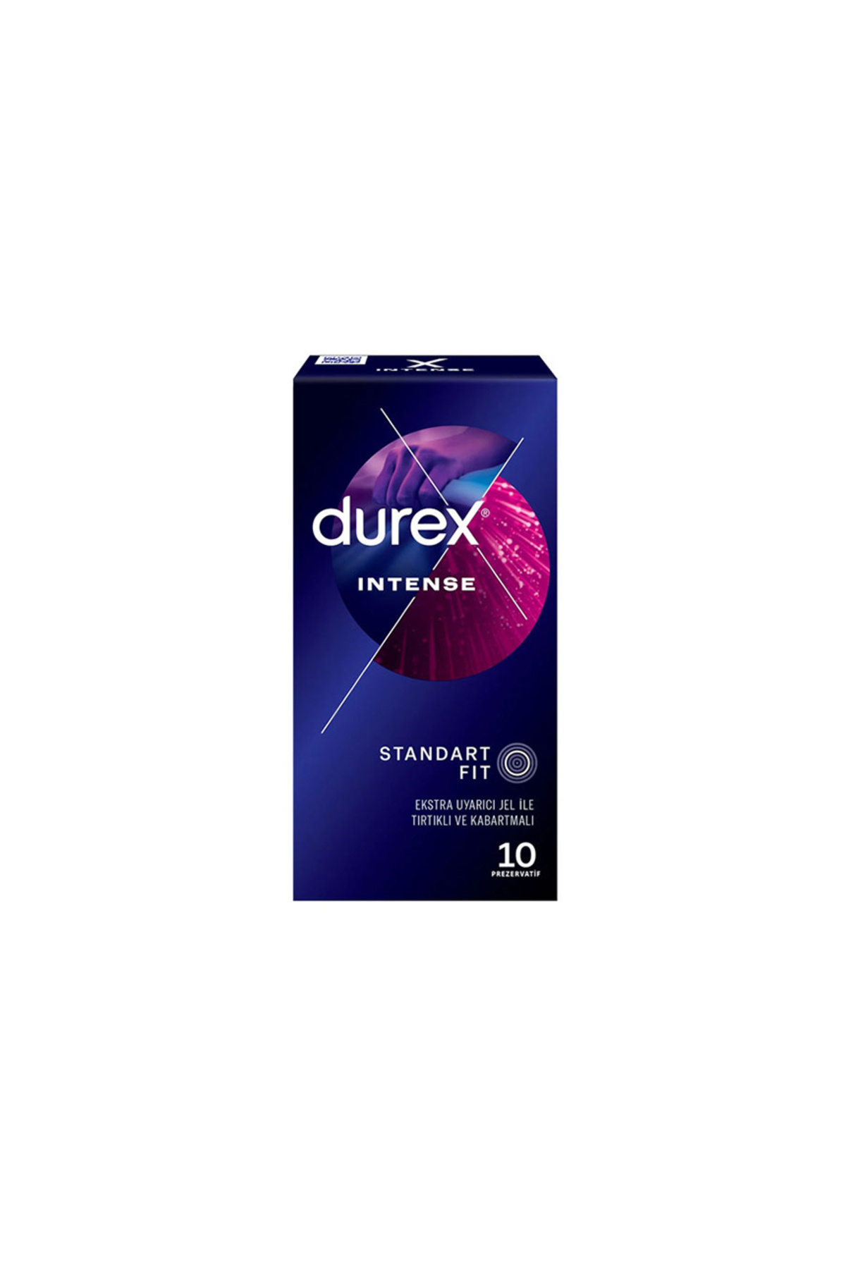 Durex Intense Standart Fit Prezervatif 10 Adet