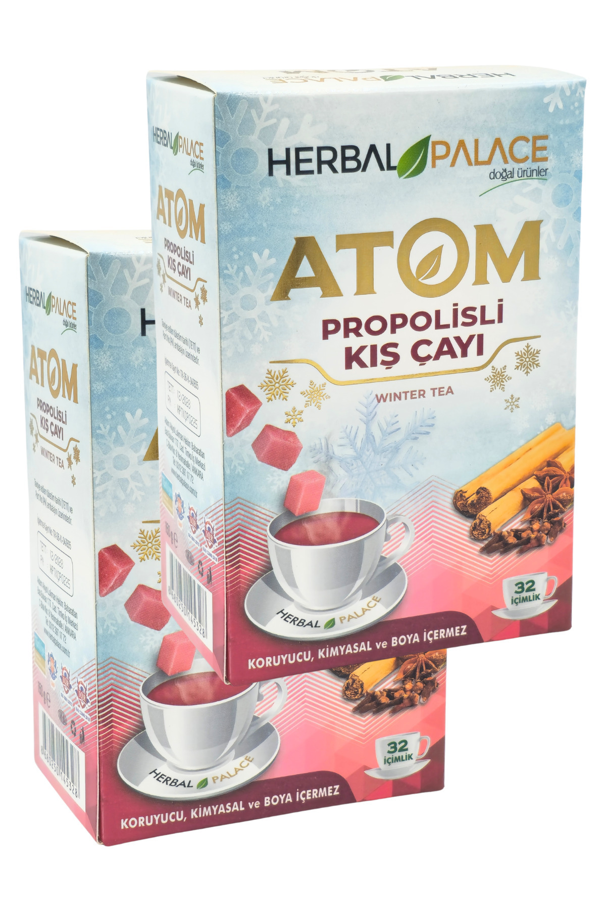 Herbal Palace Atom Çayı Propolisli 150 Gr X 2 Adet