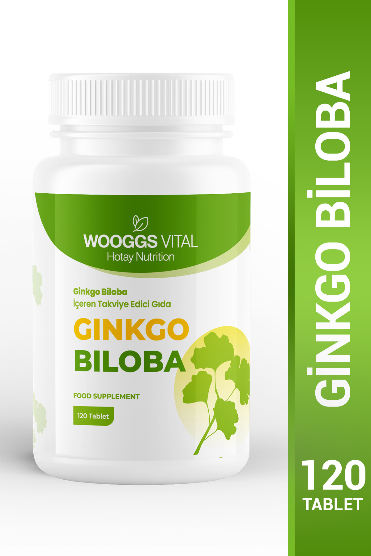 Ginkgo Biloba 300 mg 120 Tablet Takviye Edici Gıda